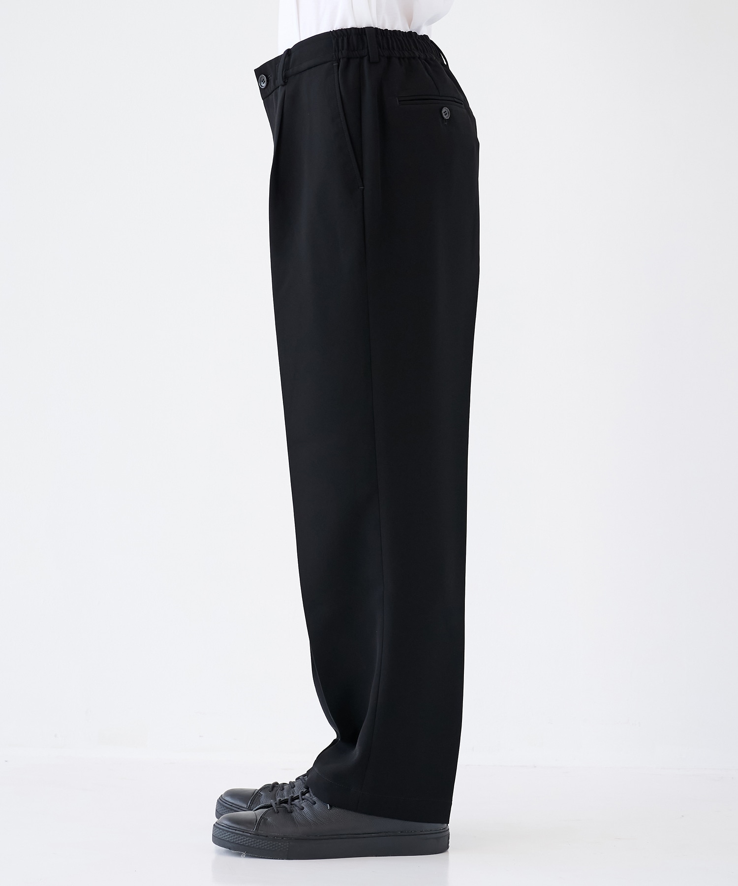 2252-PT06-095 1TUCK PANTS N.HOOLYWOOD