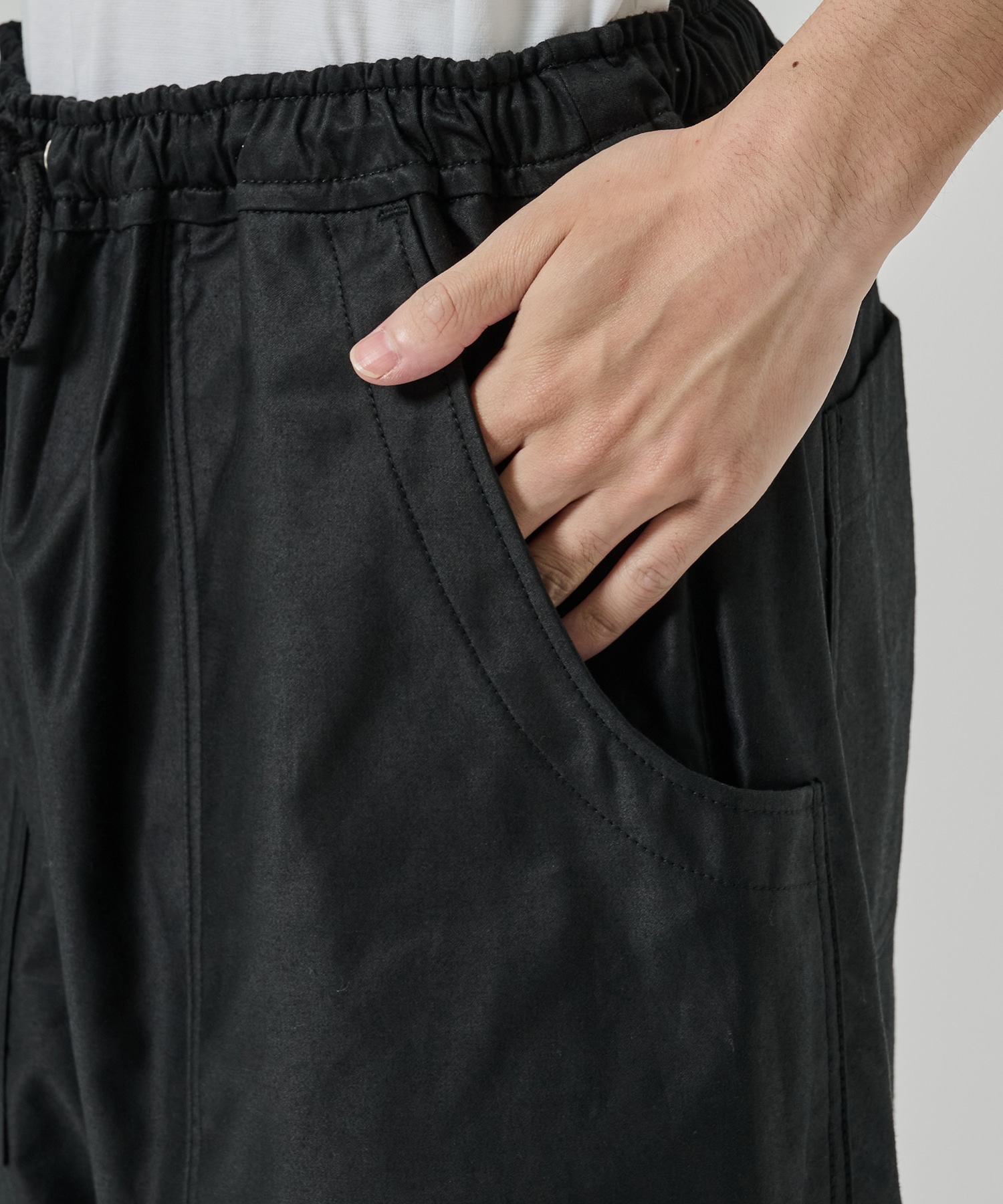 COTTON SATAIN BAKER PANTS / HP-P013-051 COMME des GARCONS HOMME