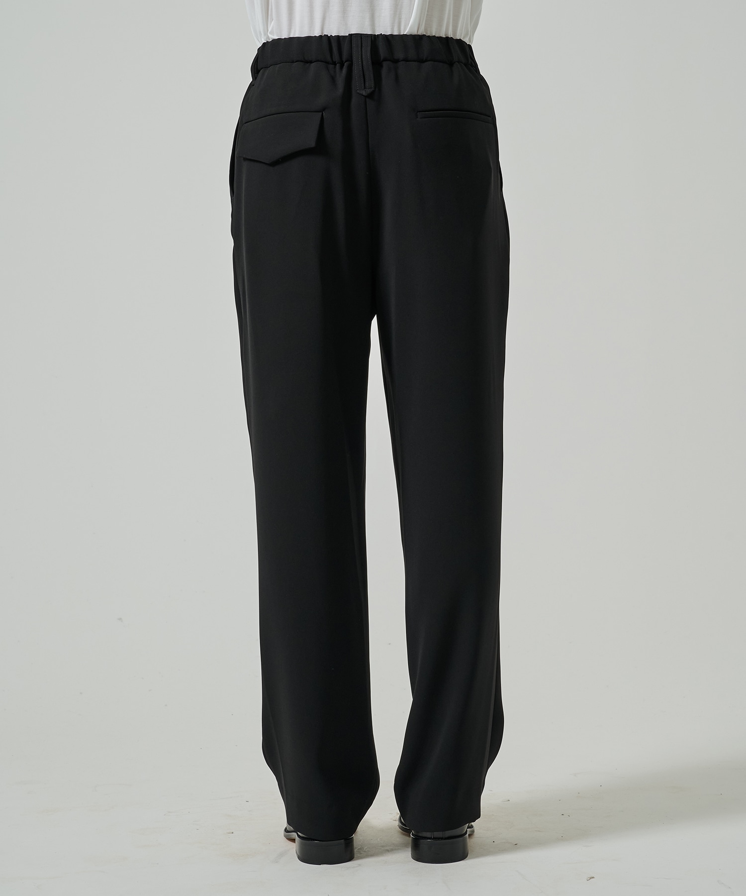 Double Cloth 3Tuck Semi Wide Pants CULLNI