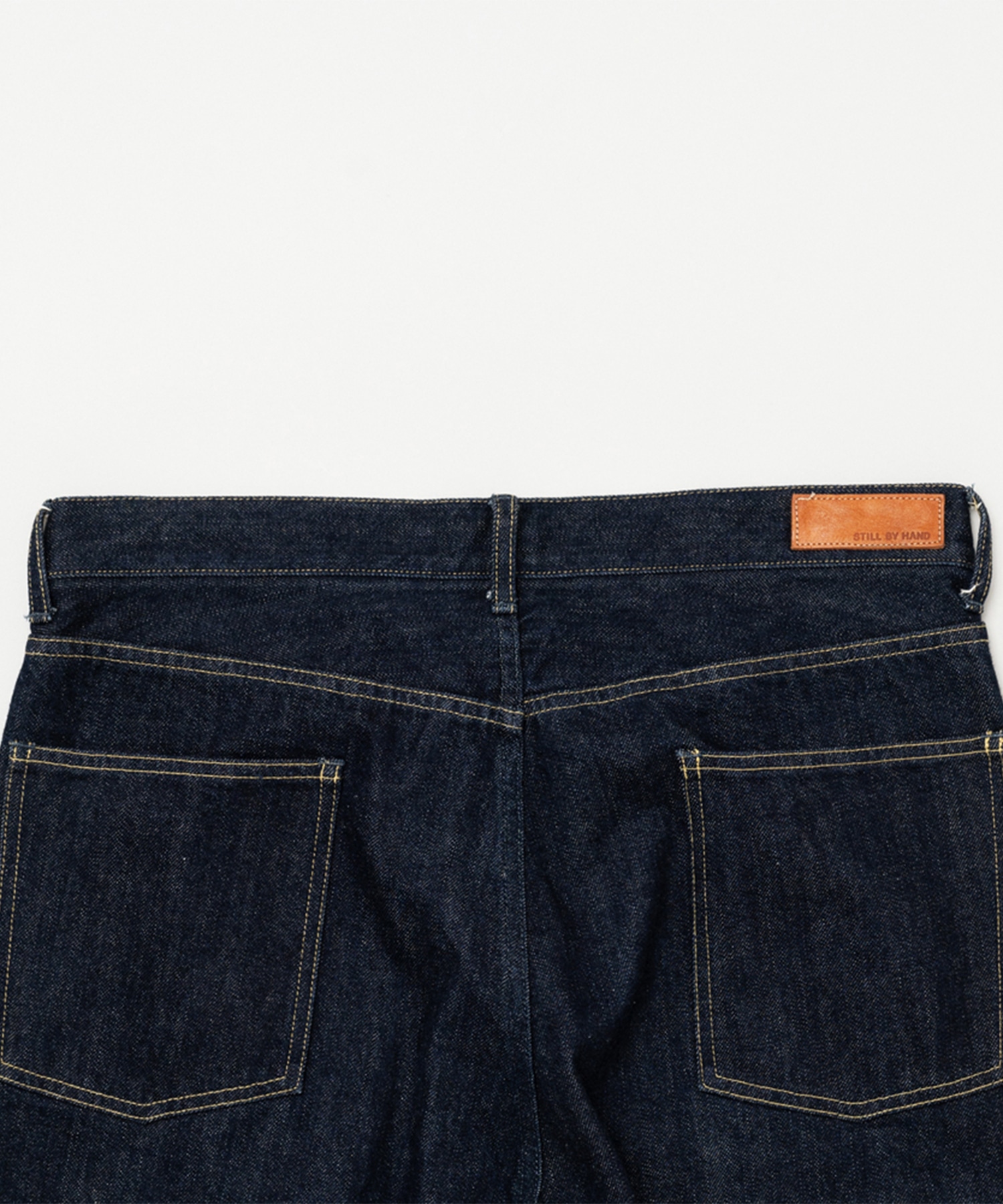 5 pocket denim pants STILL BY HAND