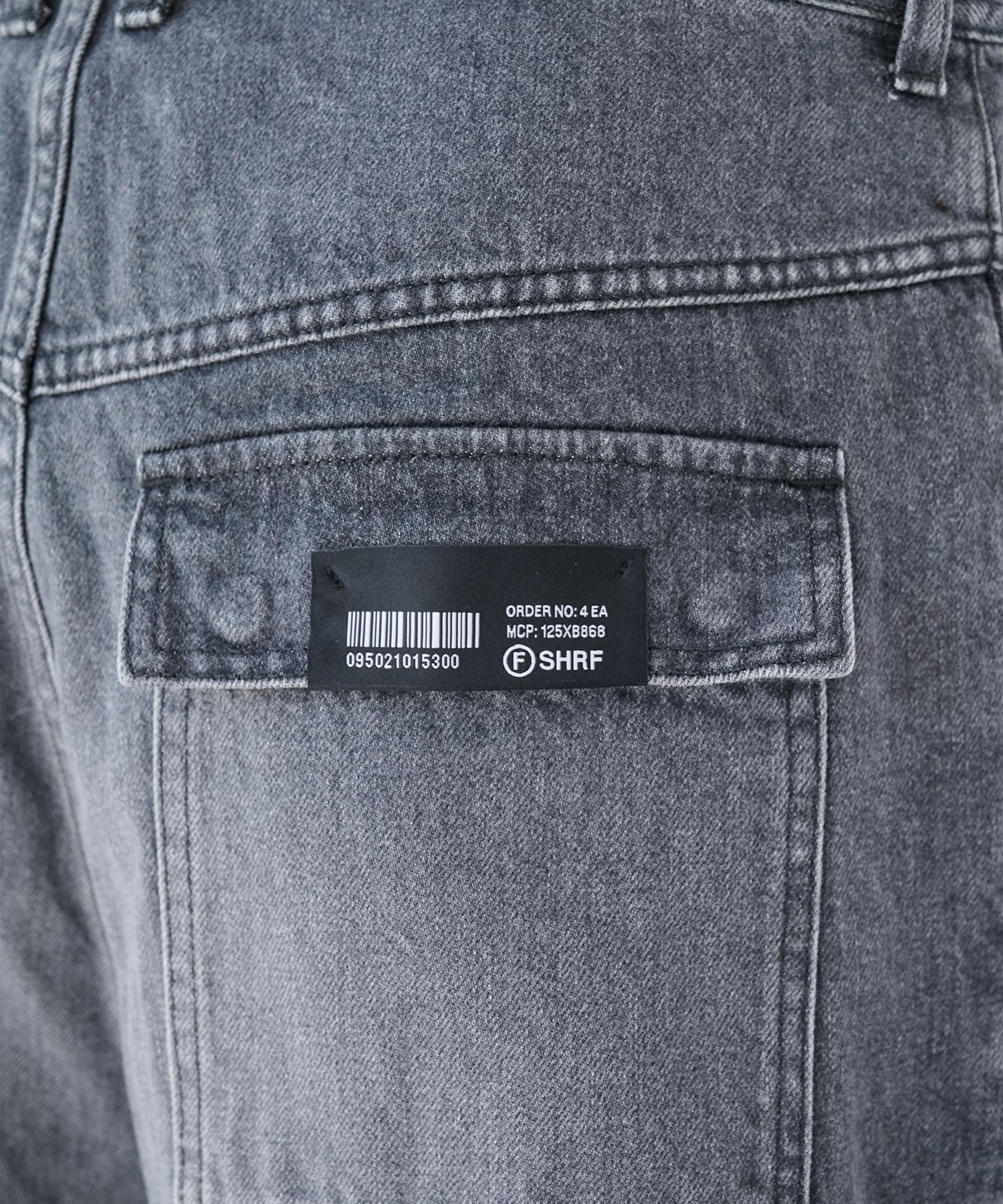 WIDE 3D DENIM SHAREEF