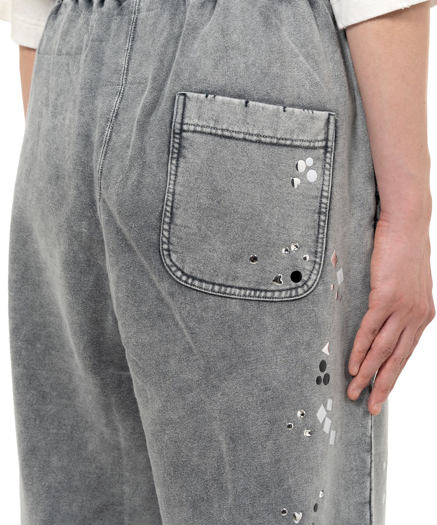 EMBELLISHED BLEACHED PANTS Maison MIHARA YASUHIRO