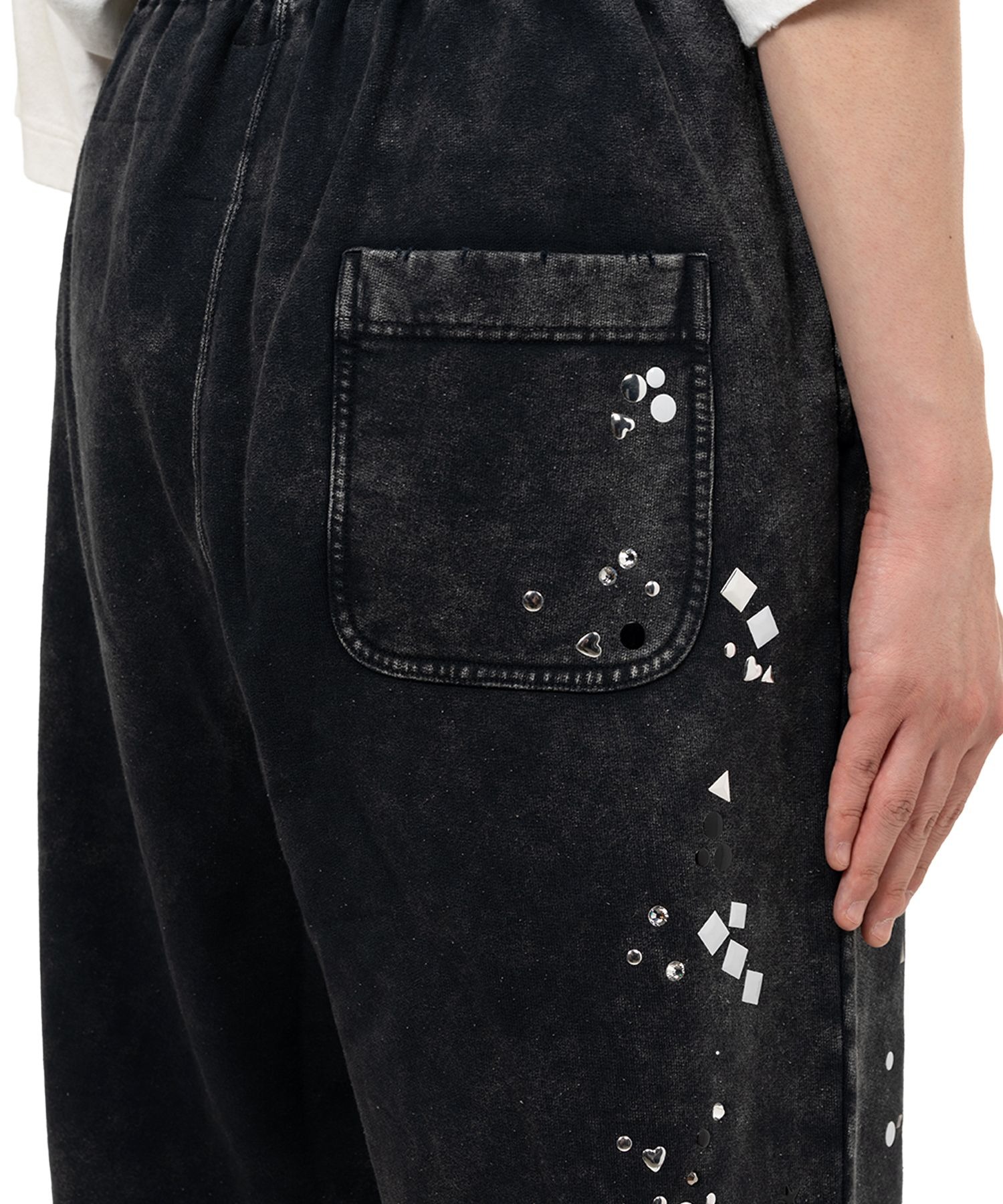EMBELLISHED BLEACHED PANTS Maison MIHARA YASUHIRO