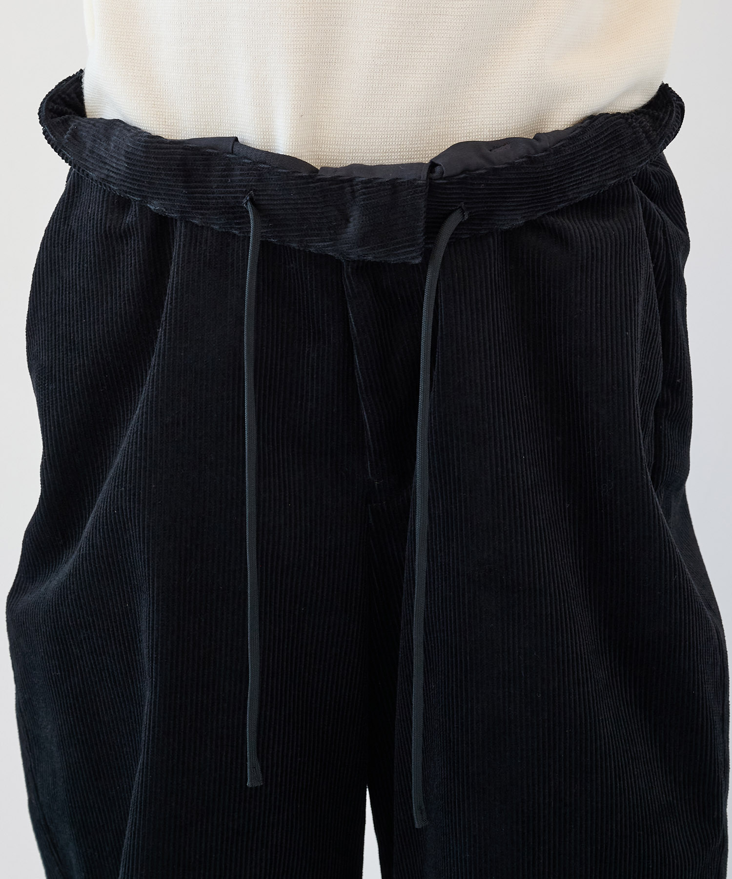 CORDUROY WIDE PANTS STUDIOUS