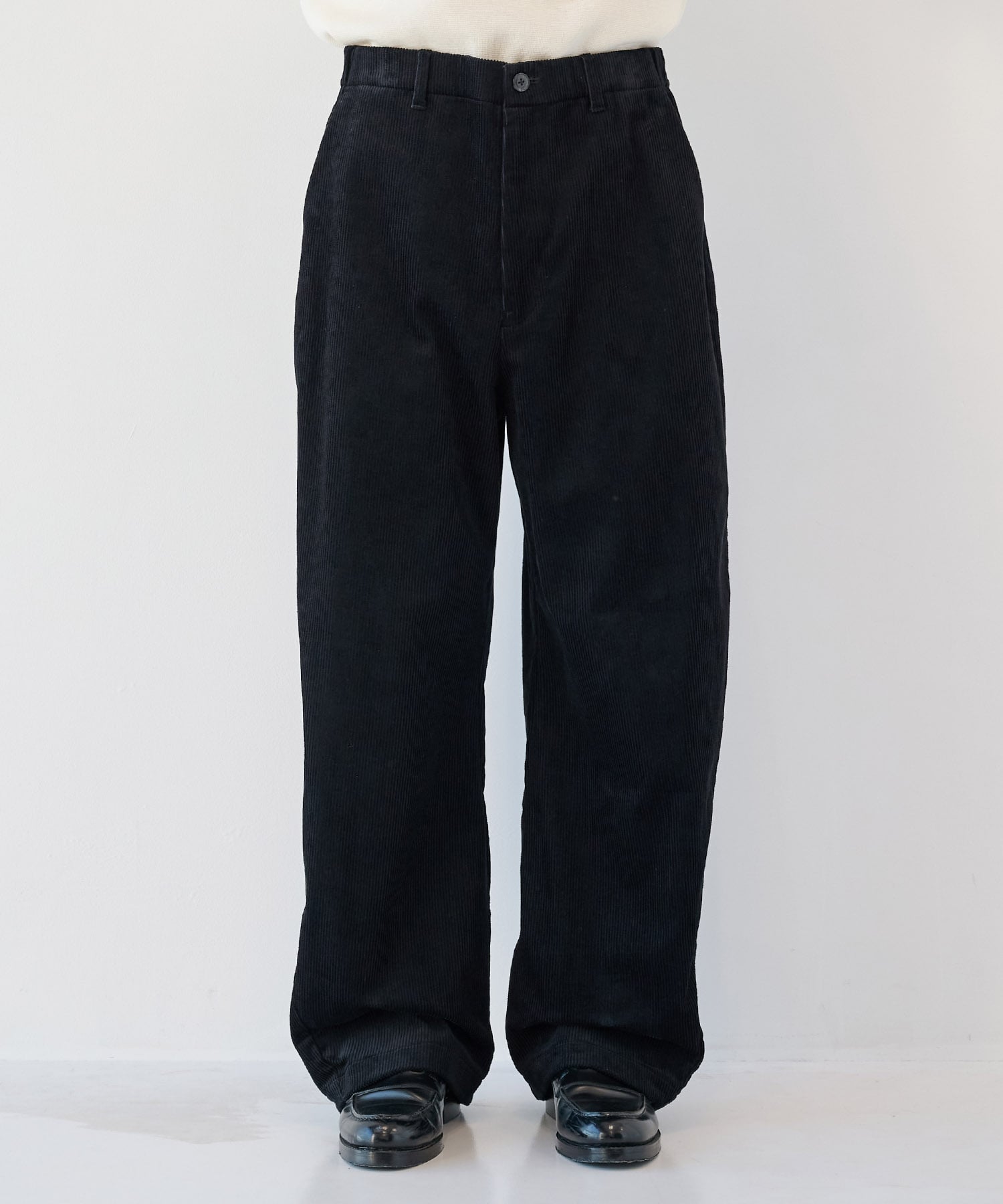 CORDUROY WIDE PANTS STUDIOUS