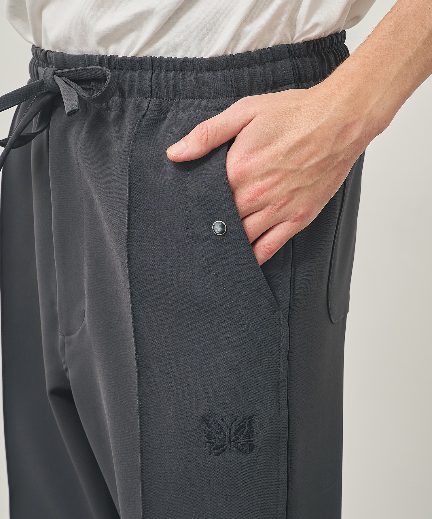 別注 Piping Cowboy Pant - Poly Double Cloth NEEDLES