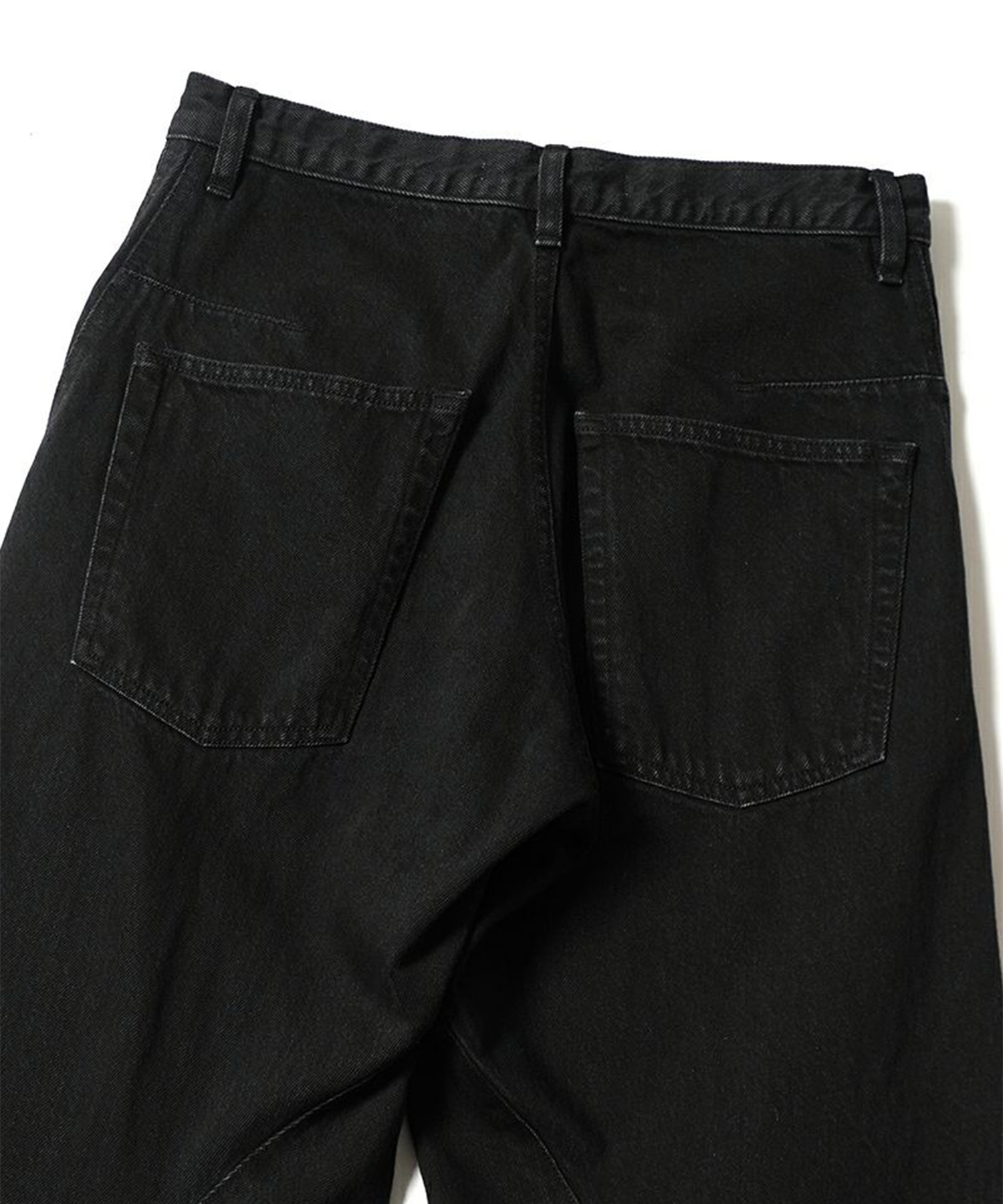 3D TWISTED WIDE LEG JEANS NVRFRGT