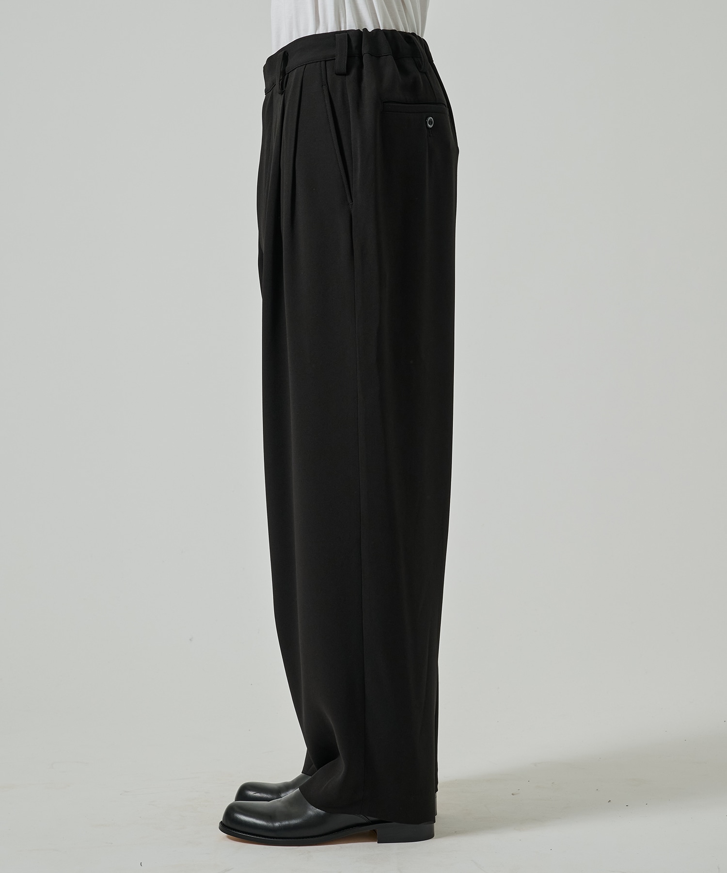 Wide 2 Tuck PNT UJOH HOMME