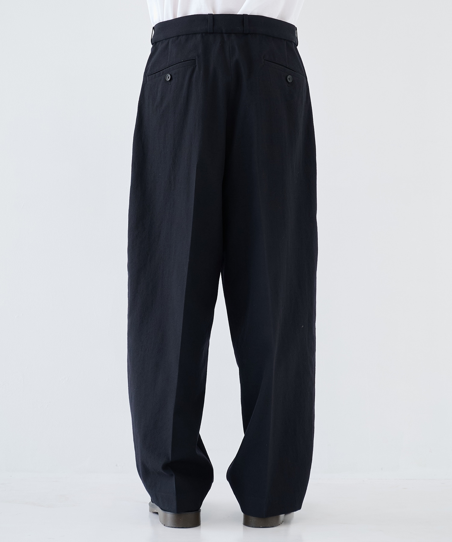 Wool Gabardine Trousers blurhms