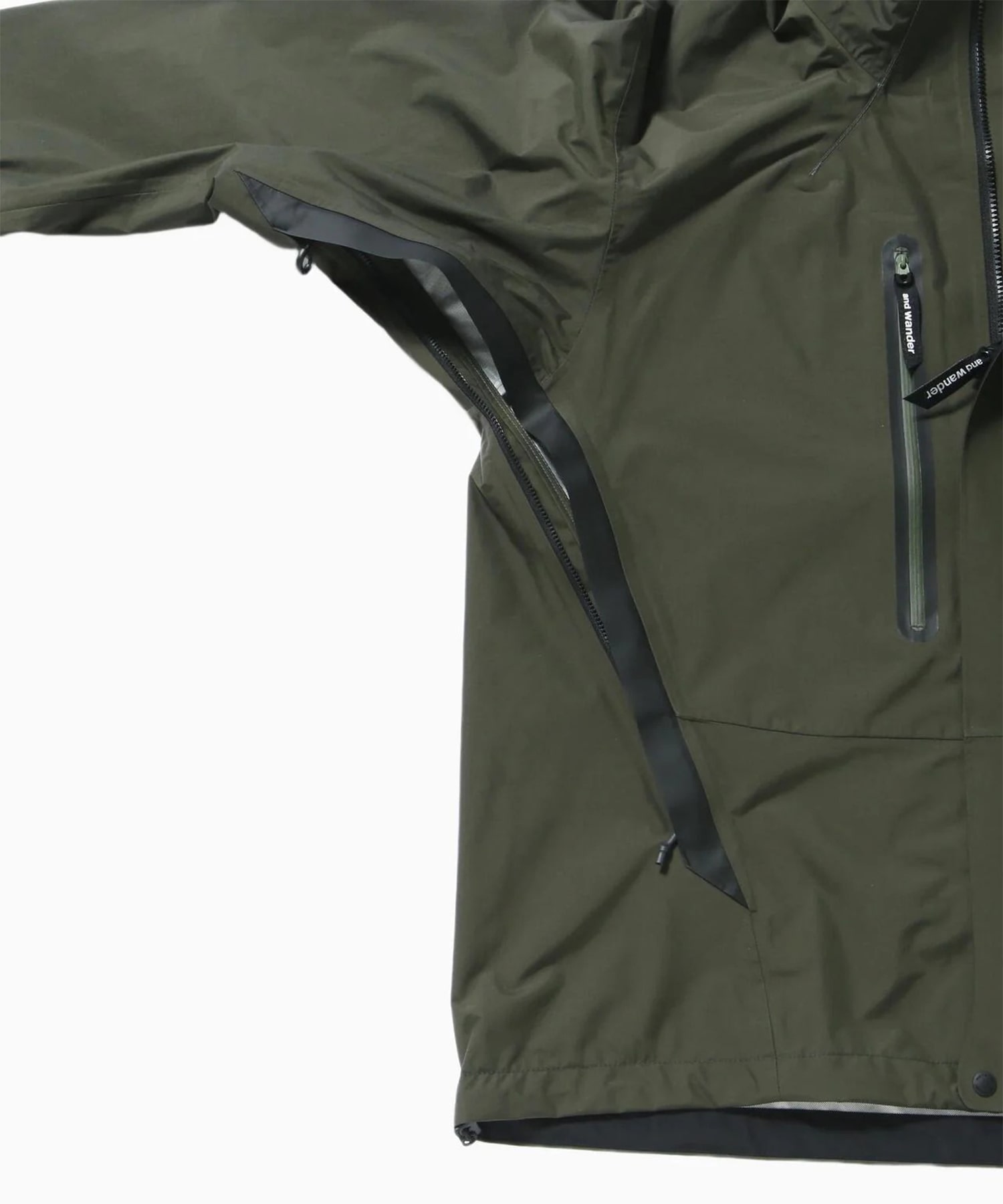 2.5L hiker rain jacket and wander