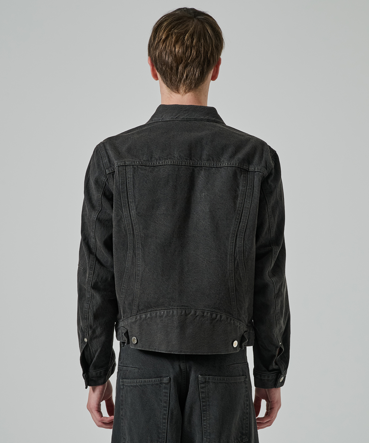 3D TRUCKER JACKET NVRFRGT