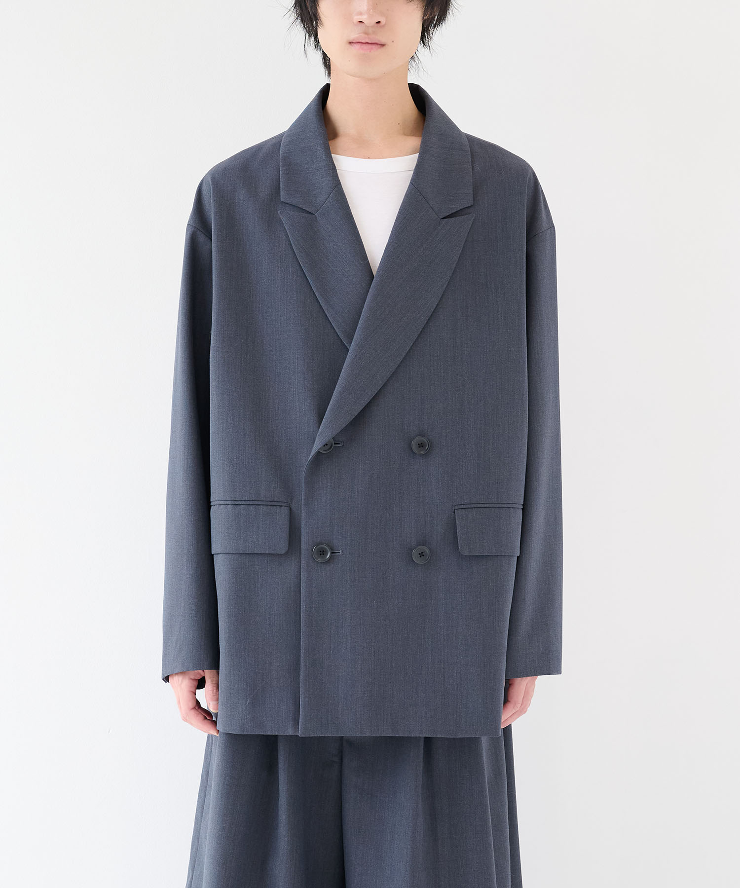 T/W Saxony Double Breasted Jacket COOTIE PRODUCTIONS