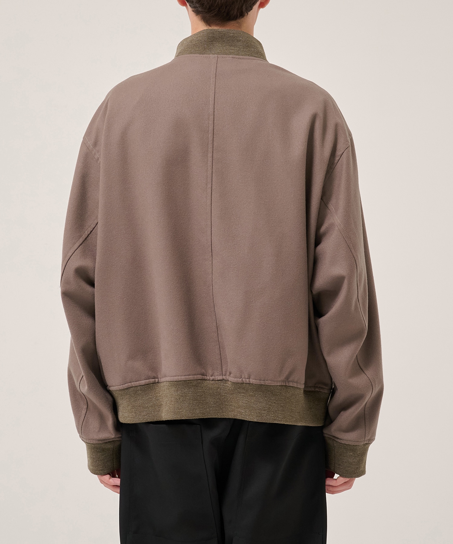 4 Pockets Zip-up Rib Blouson UJOH HOMME