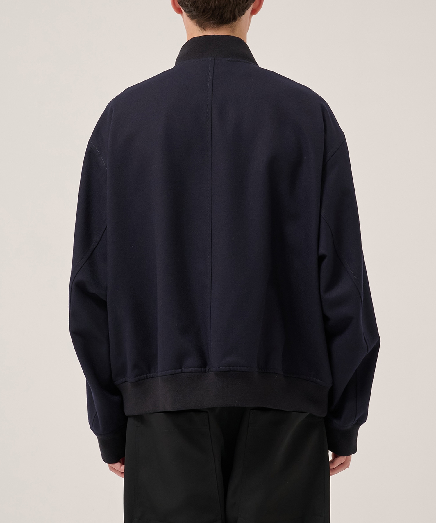 4 Pockets Zip-up Rib Blouson UJOH HOMME