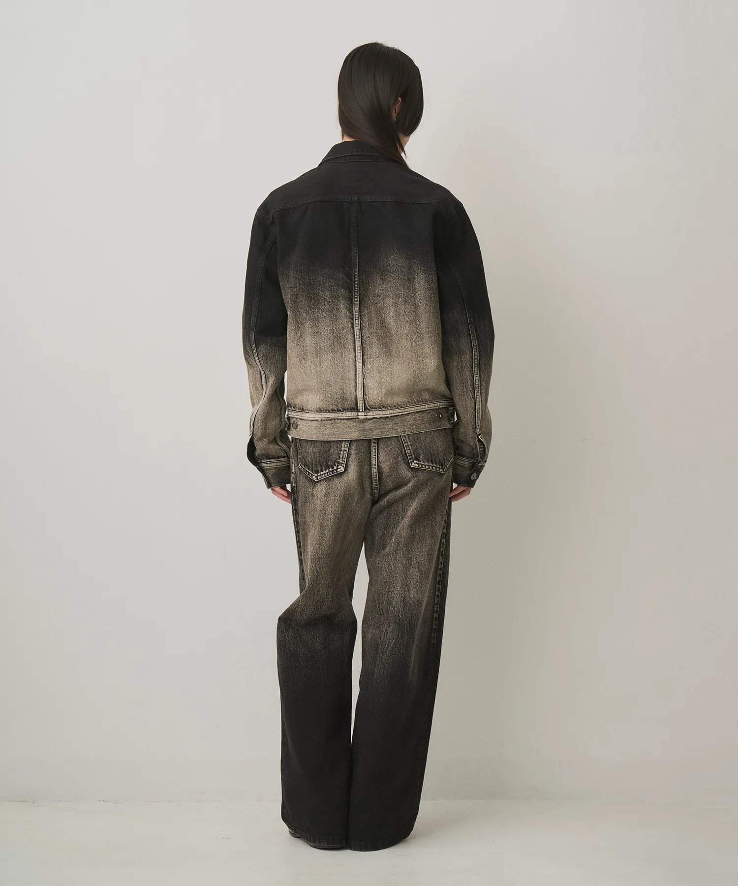 GRADATION DENIM JACKET JUHA