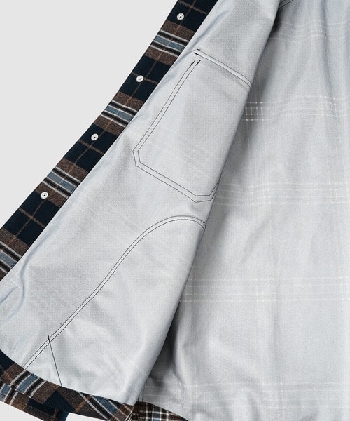 HP-B001-051 CHECK BLOUSON COMME des GARCONS HOMME