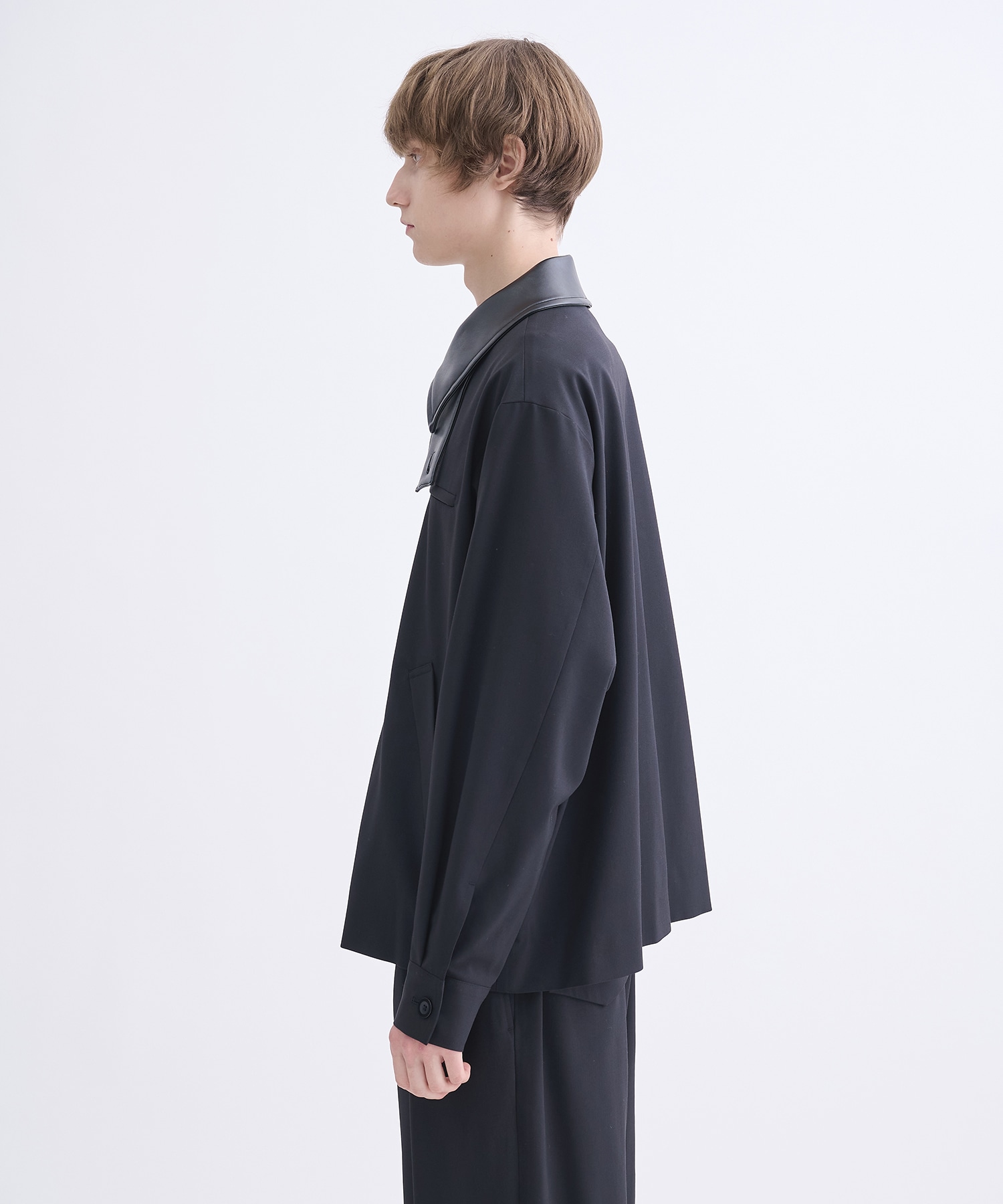 別注 Leather Color Zip Blouson CULLNI