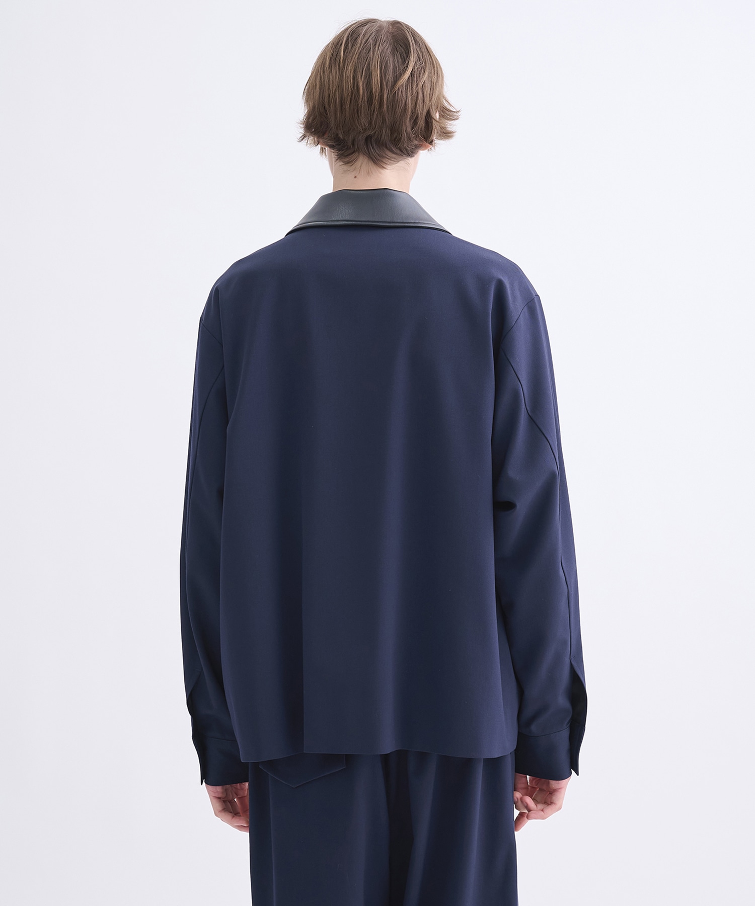 別注 Leather Color Zip Blouson CULLNI