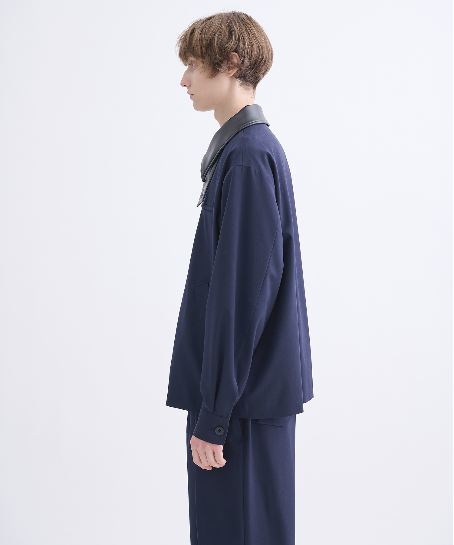 別注 Leather Color Zip Blouson CULLNI