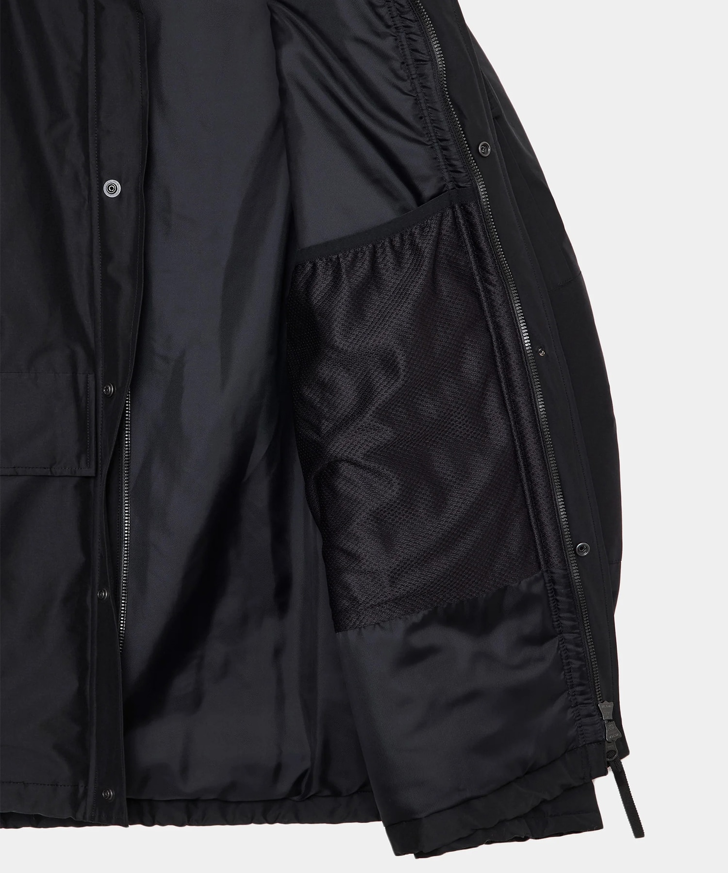 オーガニックコットンブラタクシルク高密度タイプライター / パフドECWCSジャケット MARKAWARE/marka