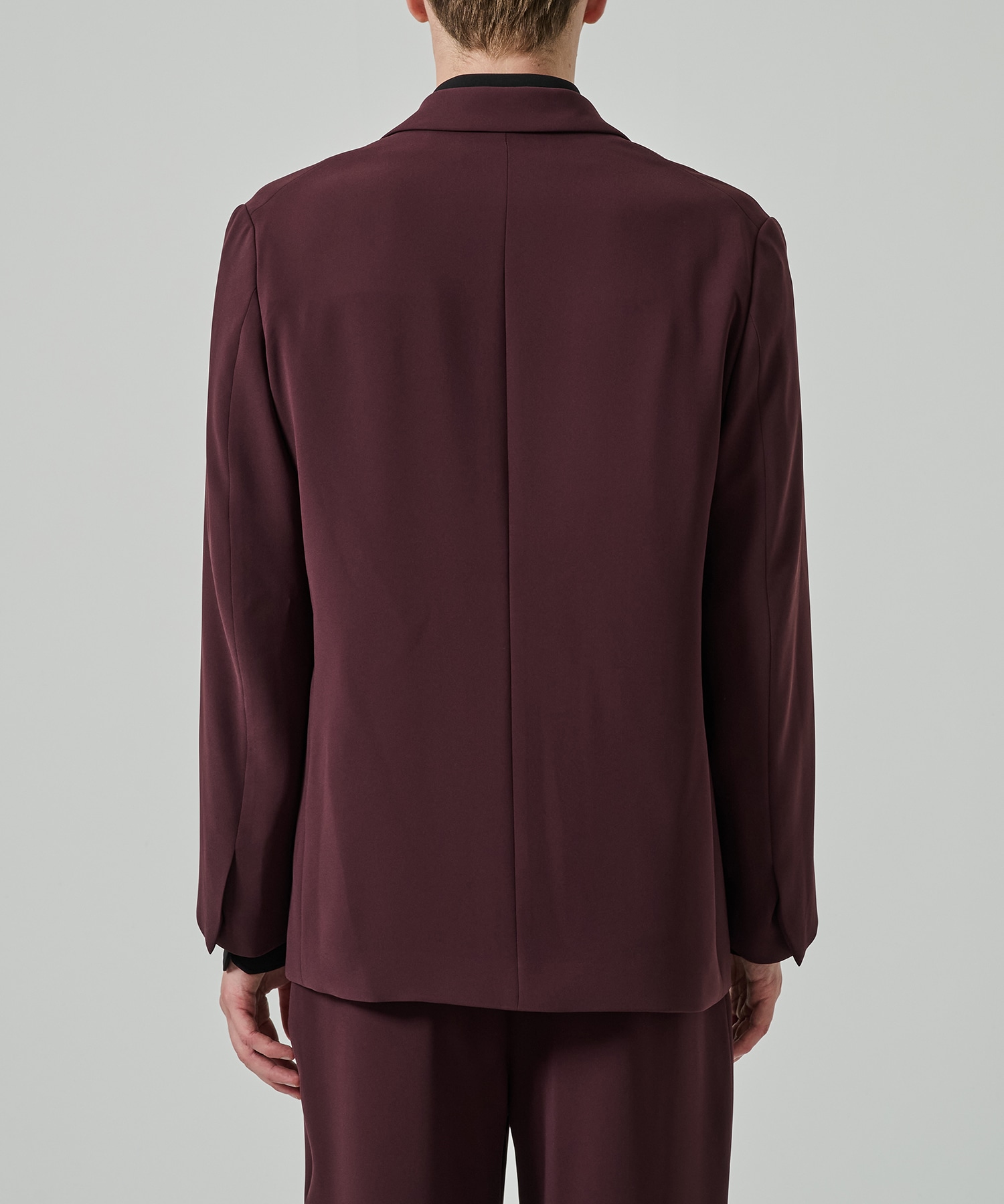 Double Cloth Slant Belt Tailored Jacket CULLNI