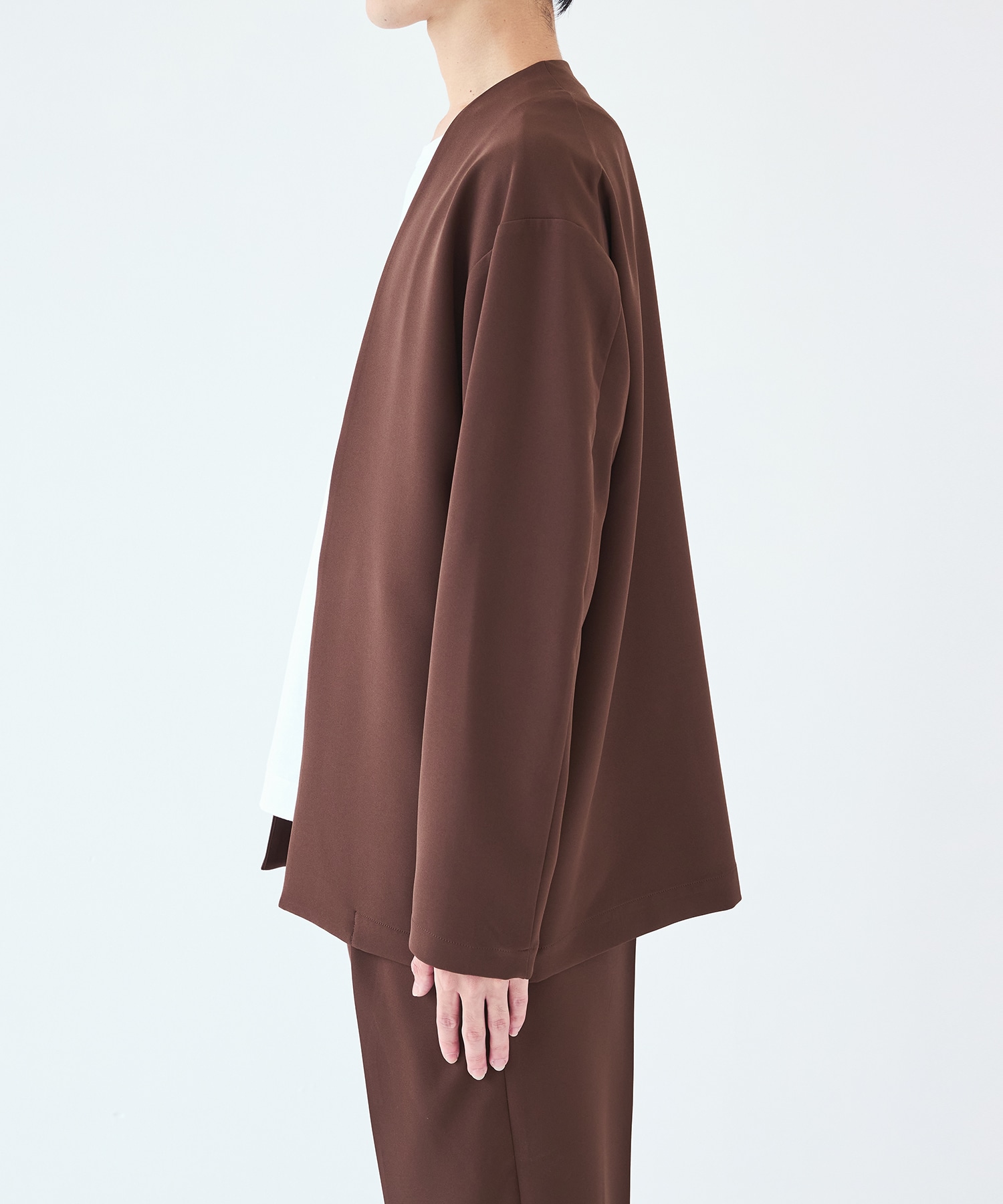 ドリームジャージーノーカラージャケット STUDIOUS