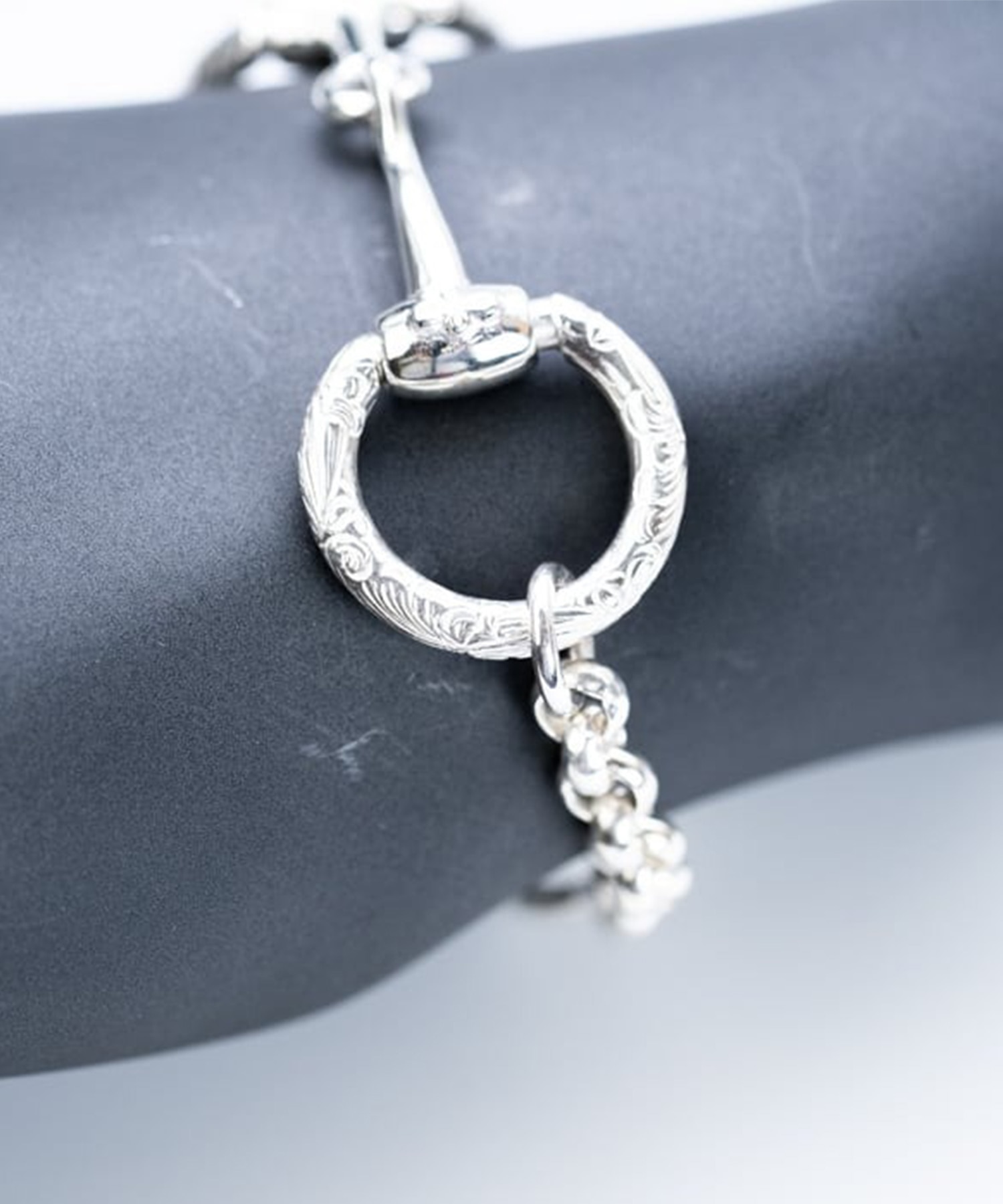 BN-081 Horse bit bracelet (M) WAKAN SILVER SMITH