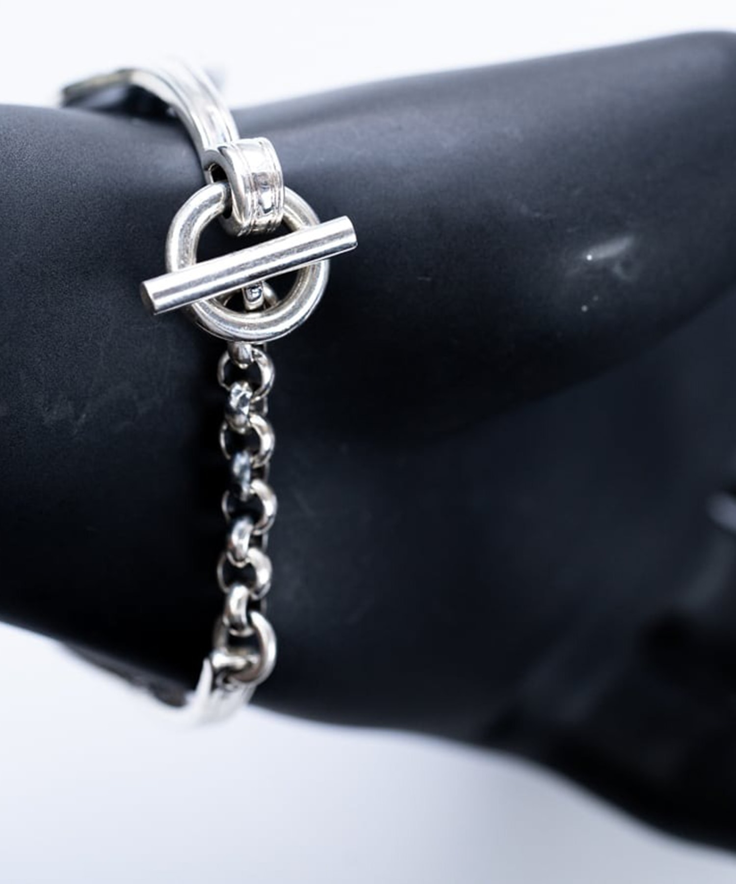 BN-087　Double fork bracelet WAKAN SILVER SMITH