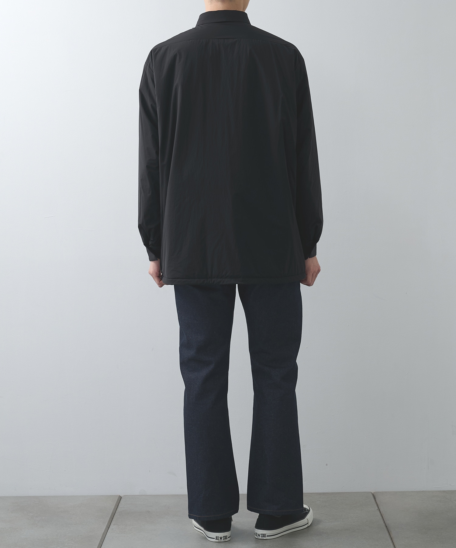 2252-BL20-003 PADDED OVERSHIRT N.HOOLYWOOD