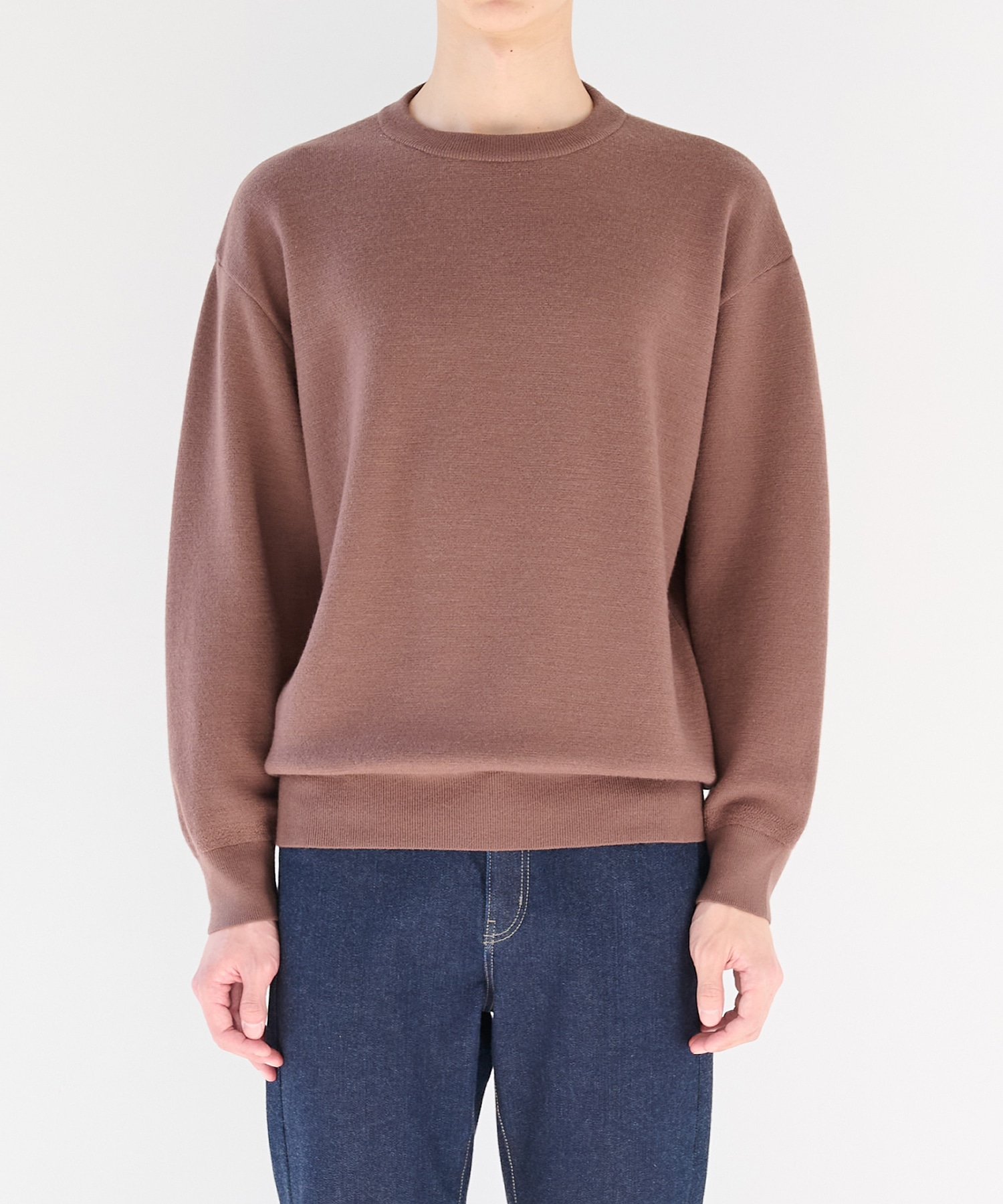 CASHMERE WOOL CREWNECK KNIT STUDIOUS