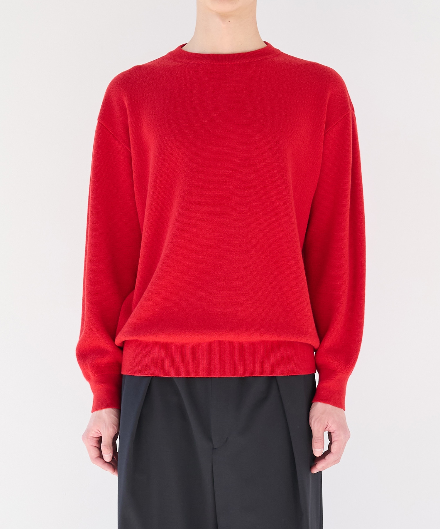 CASHMERE WOOL CREWNECK KNIT STUDIOUS