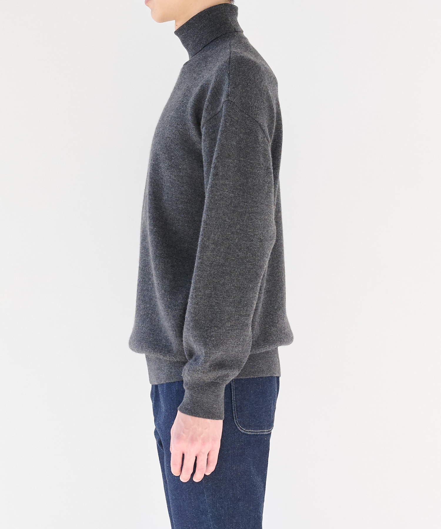 CASHMERE WOOL TURTLENECK KNIT STUDIOUS