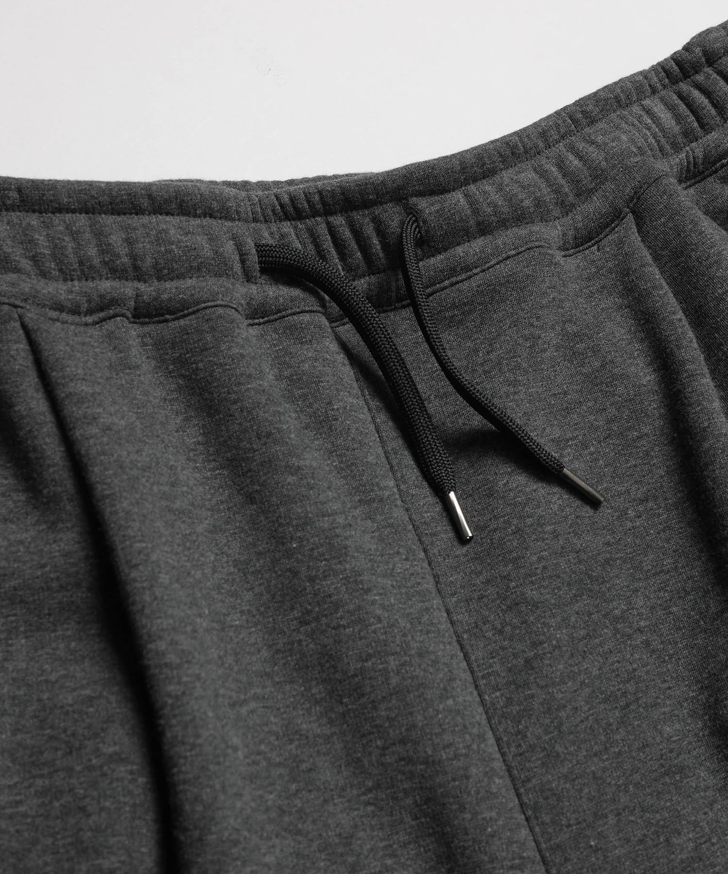 SUPER HEAT JERSEY /TAPERED EASY KNIT PANTS MR.OLIVE