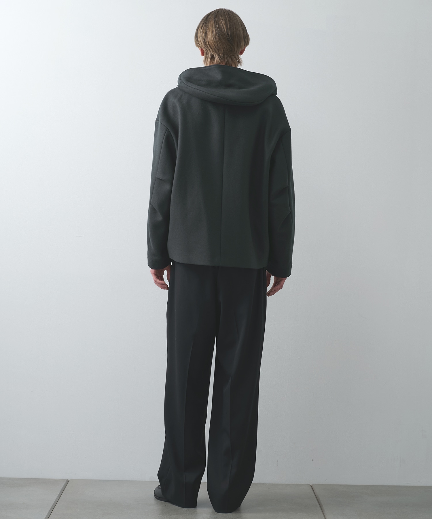 Super140 Wool Melton Short Mods STUDIOUS