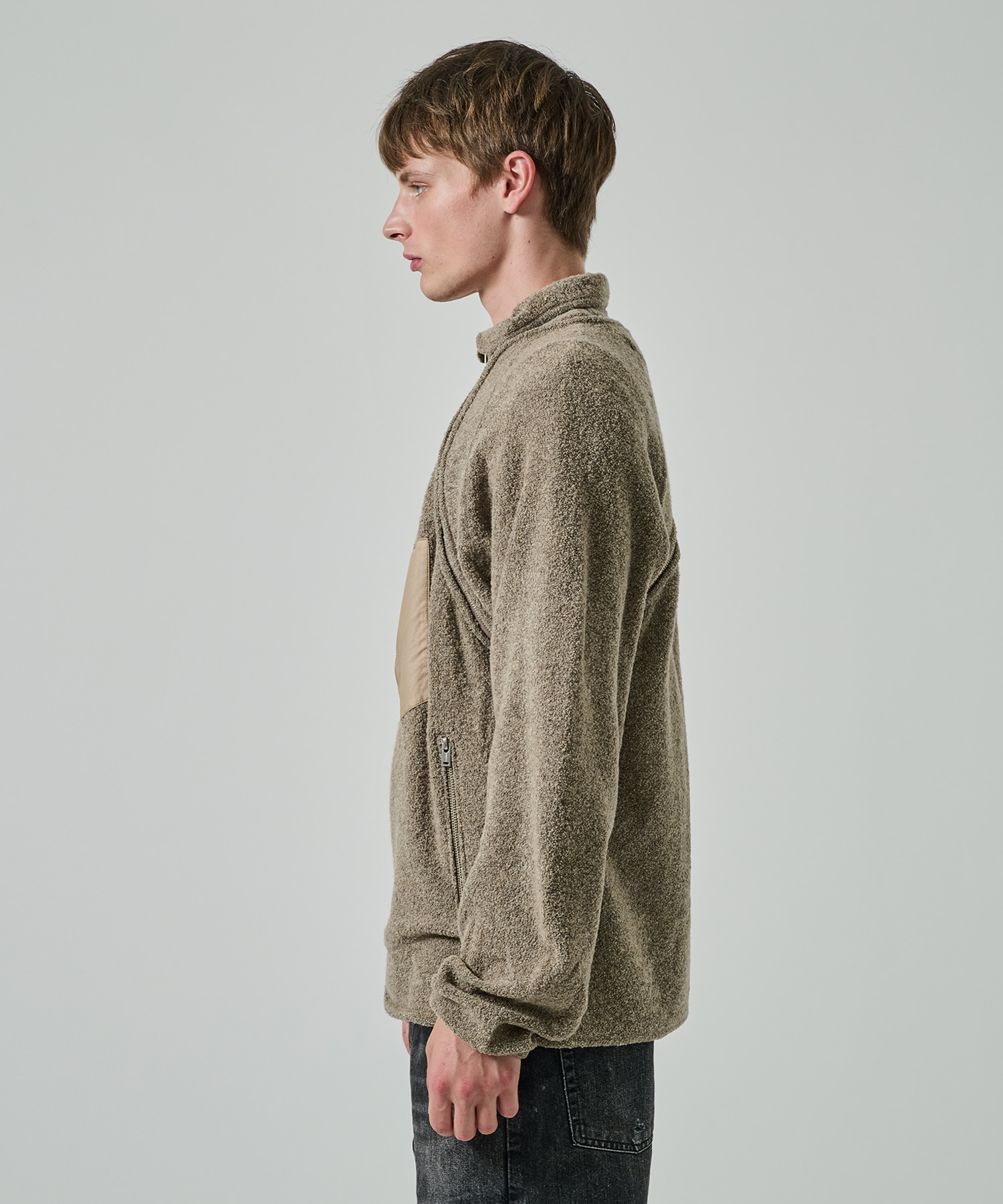 BOA ZIP JACKET SUGARHILL