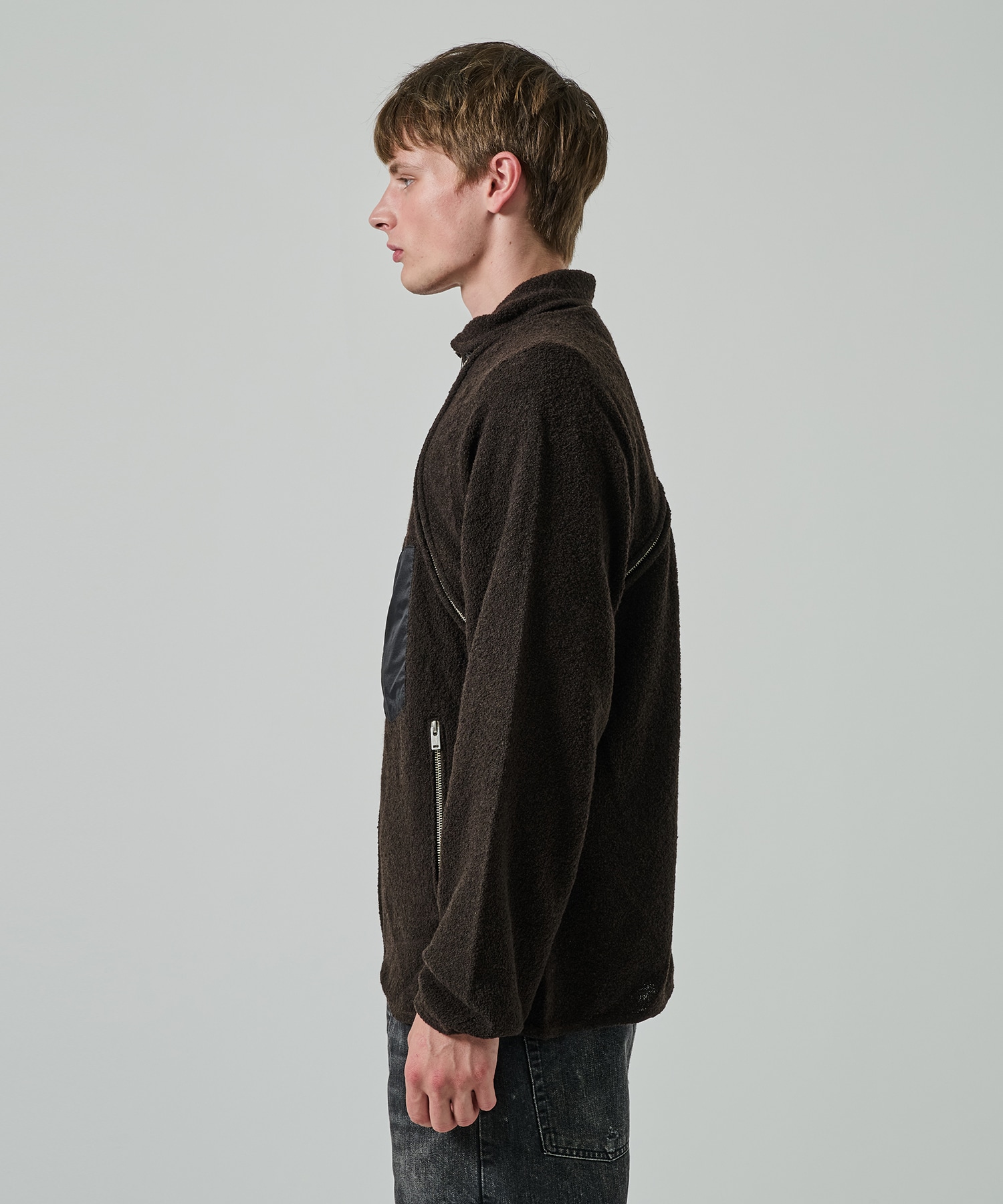 BOA ZIP JACKET SUGARHILL