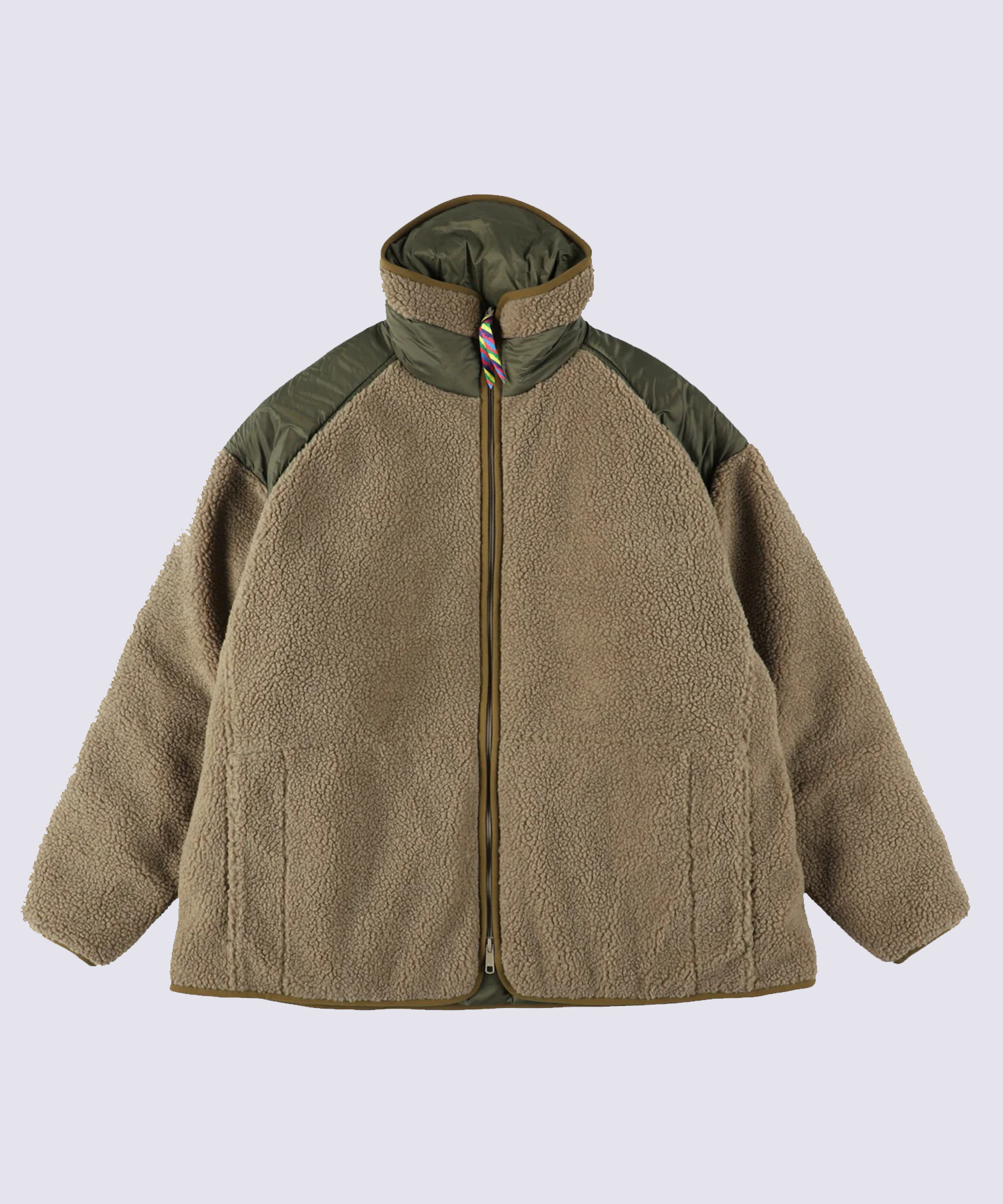 REVERSIBLE FLEECE DOWN JACKET is-ness×TAION TAION/TAION EXTRA