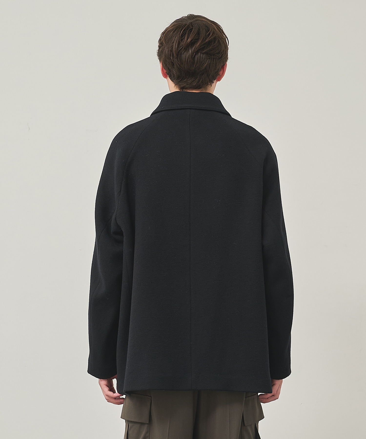 Cashmere Beaver Short Coat STUDIOUS