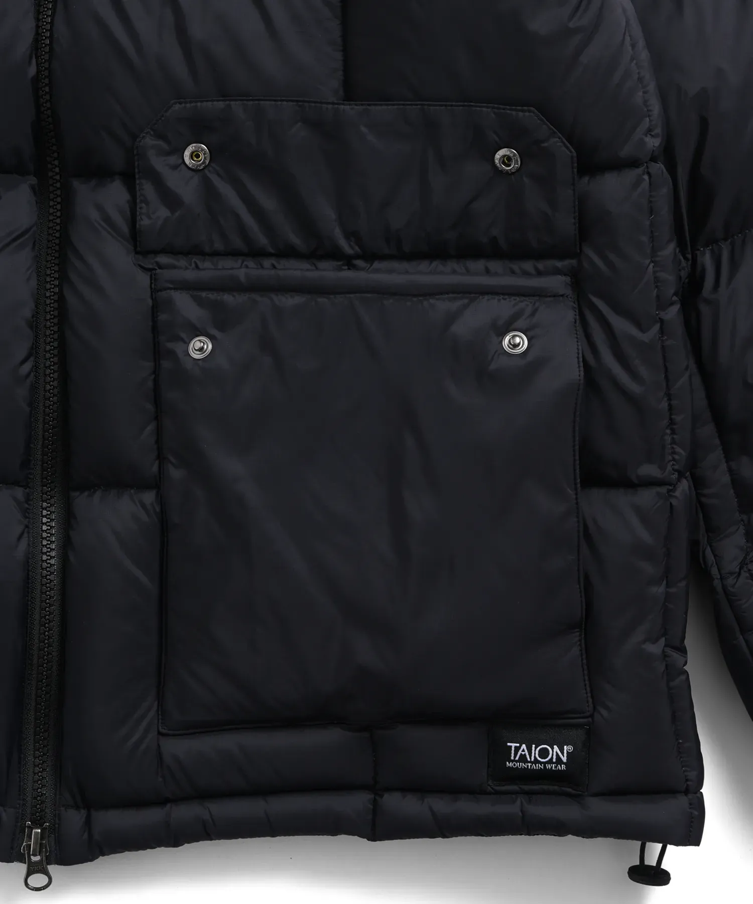MOUNTAIN HI-NECK VOLUME DOWN JACKET TAION