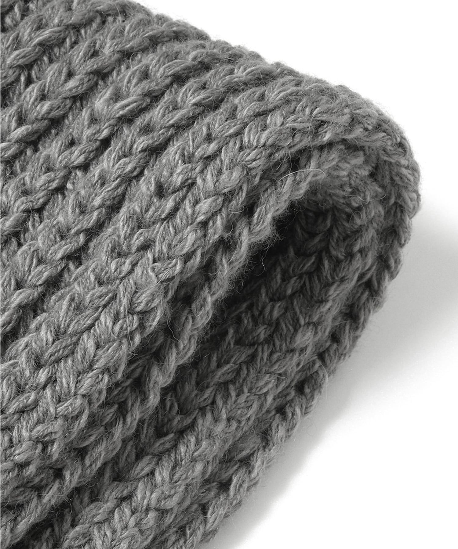 FRINGE MUFFLER LONG BATONER