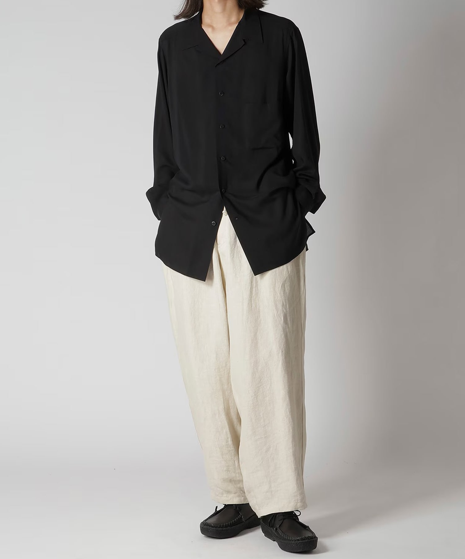 開襟左胸ポケットB Y's for men