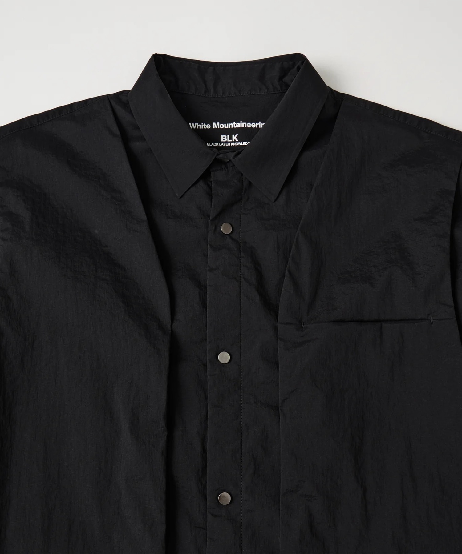 ZIP OFF LAYERED SHIRT White Mountaineering