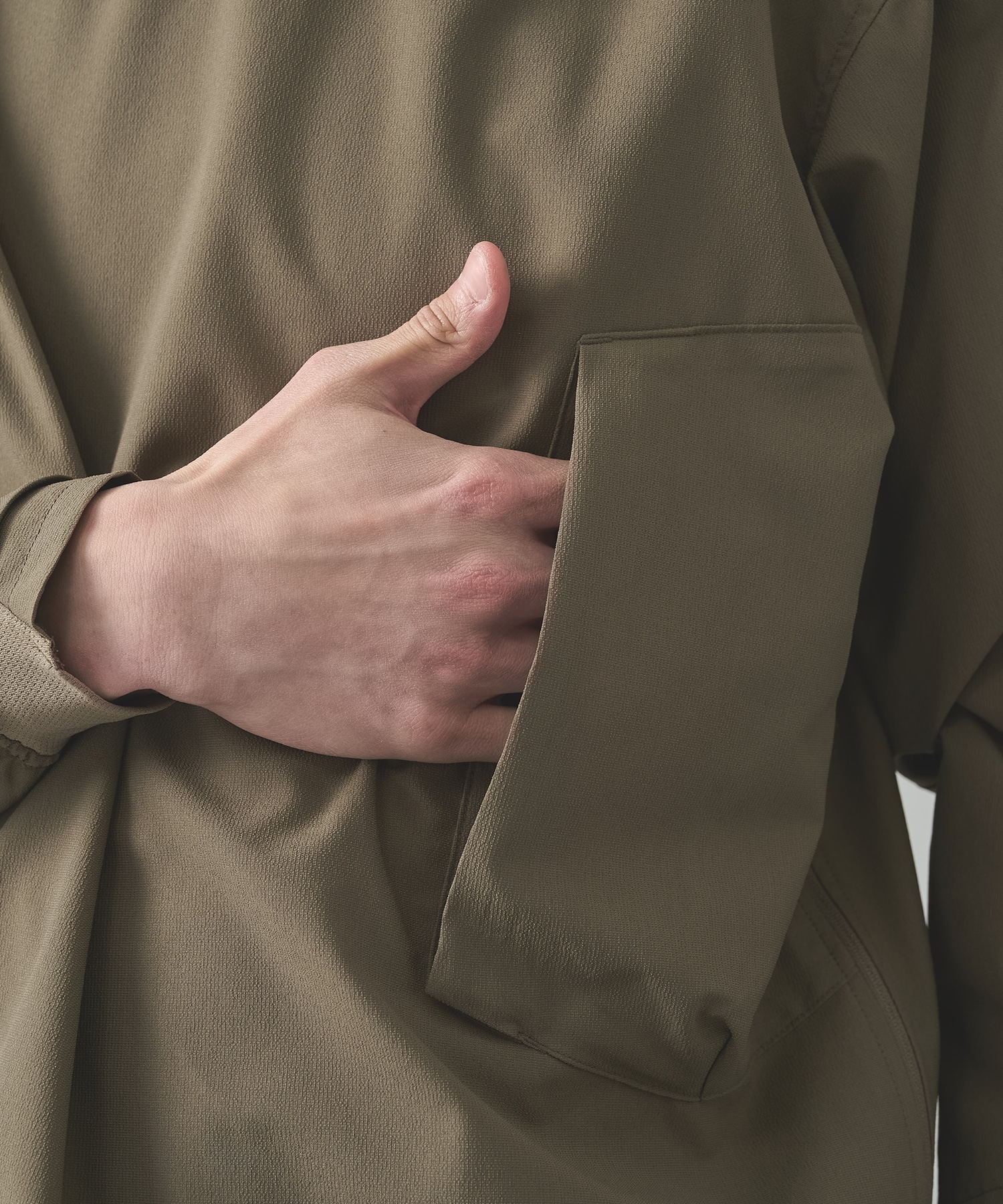 THE DEFORMED L/S PULLOVER WITH UTILITY POCKETS POLIQUANT