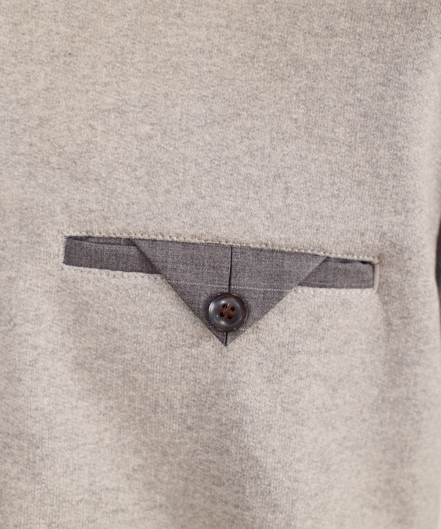 Combination Zip Hoodie KHOKI