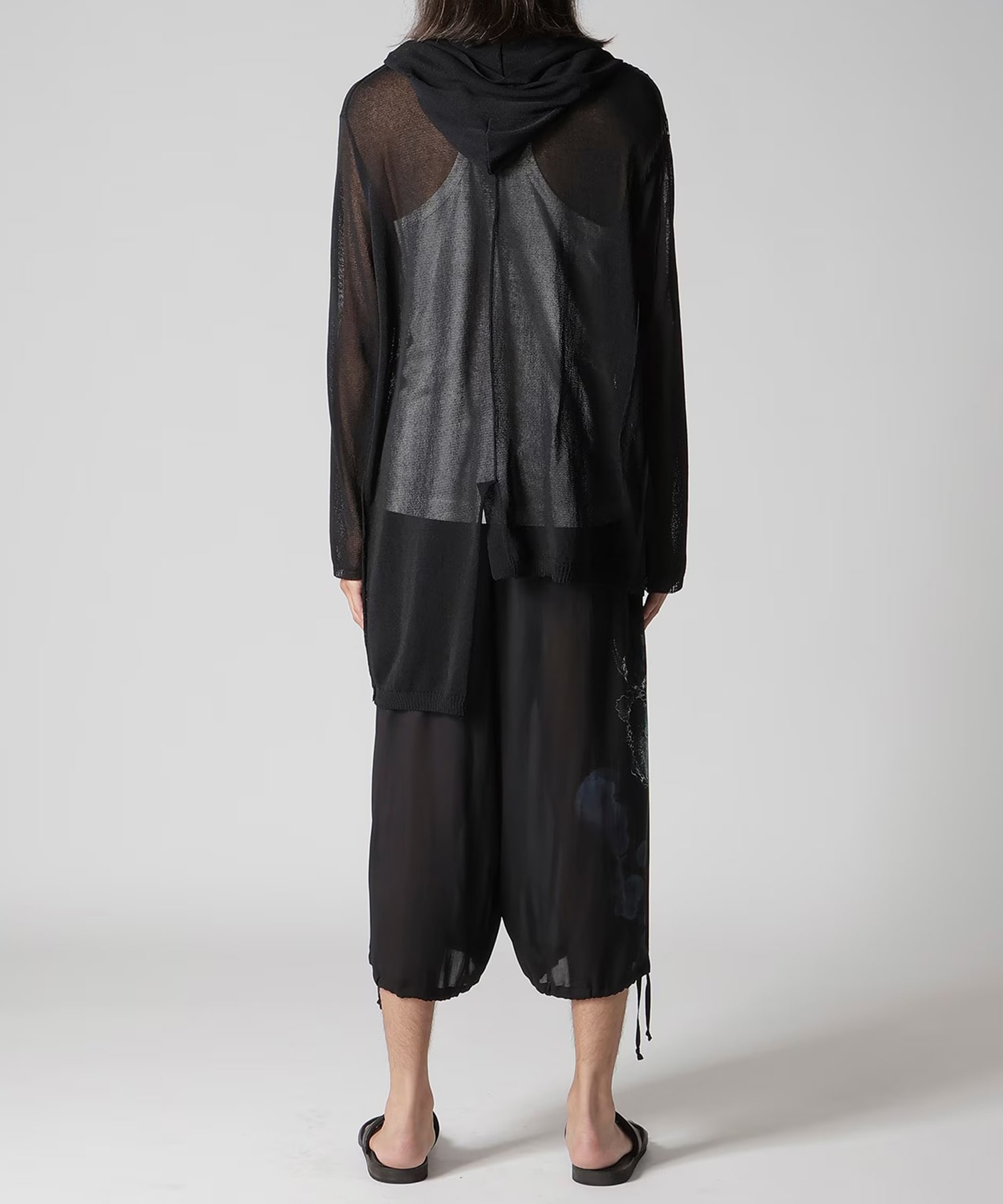 HK-K82-988 EMBROIDERY HOODED CD Yohji Yamamoto