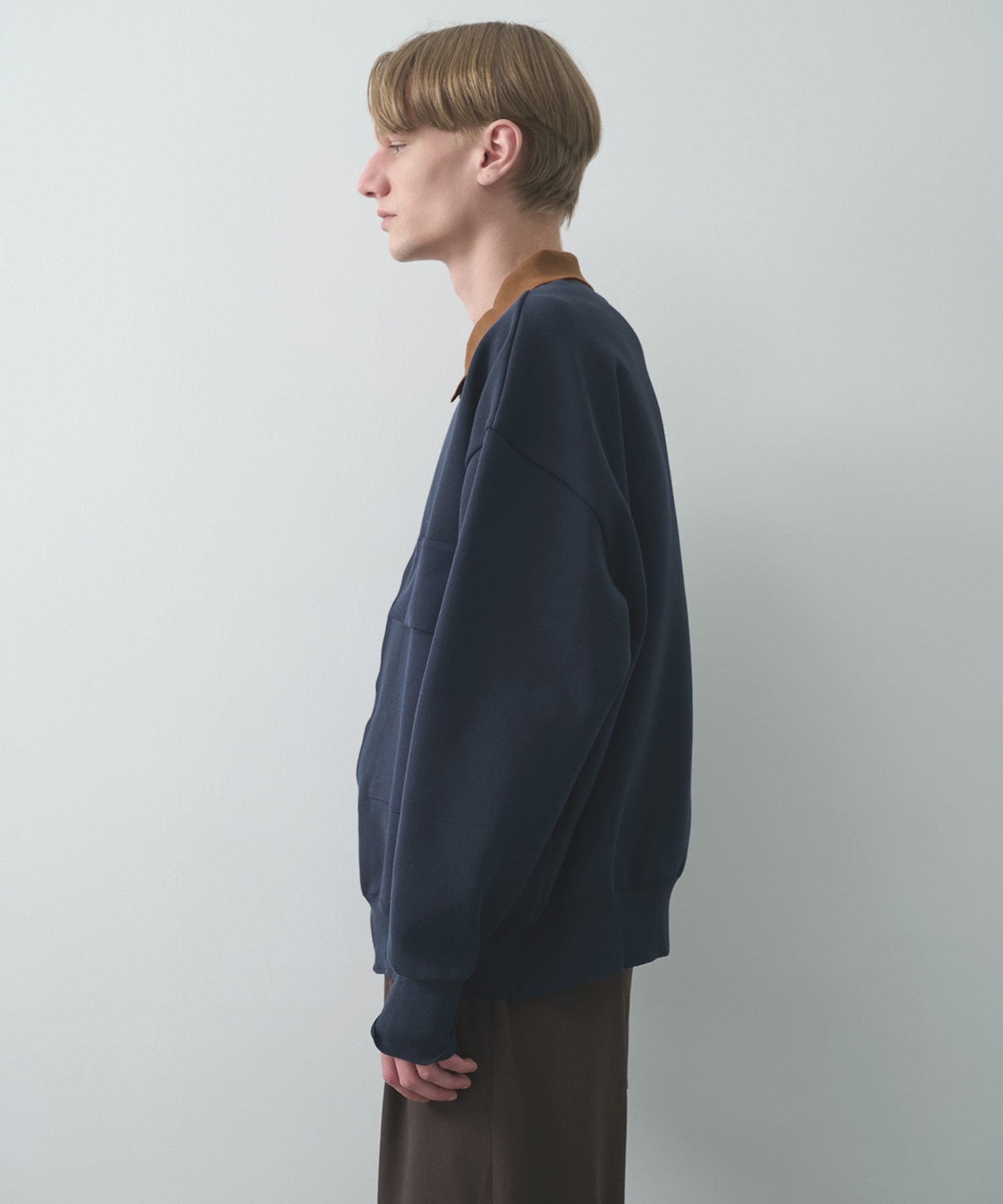 別注 BIG POCKET ZIP UP KNIT JACKET CULLNI