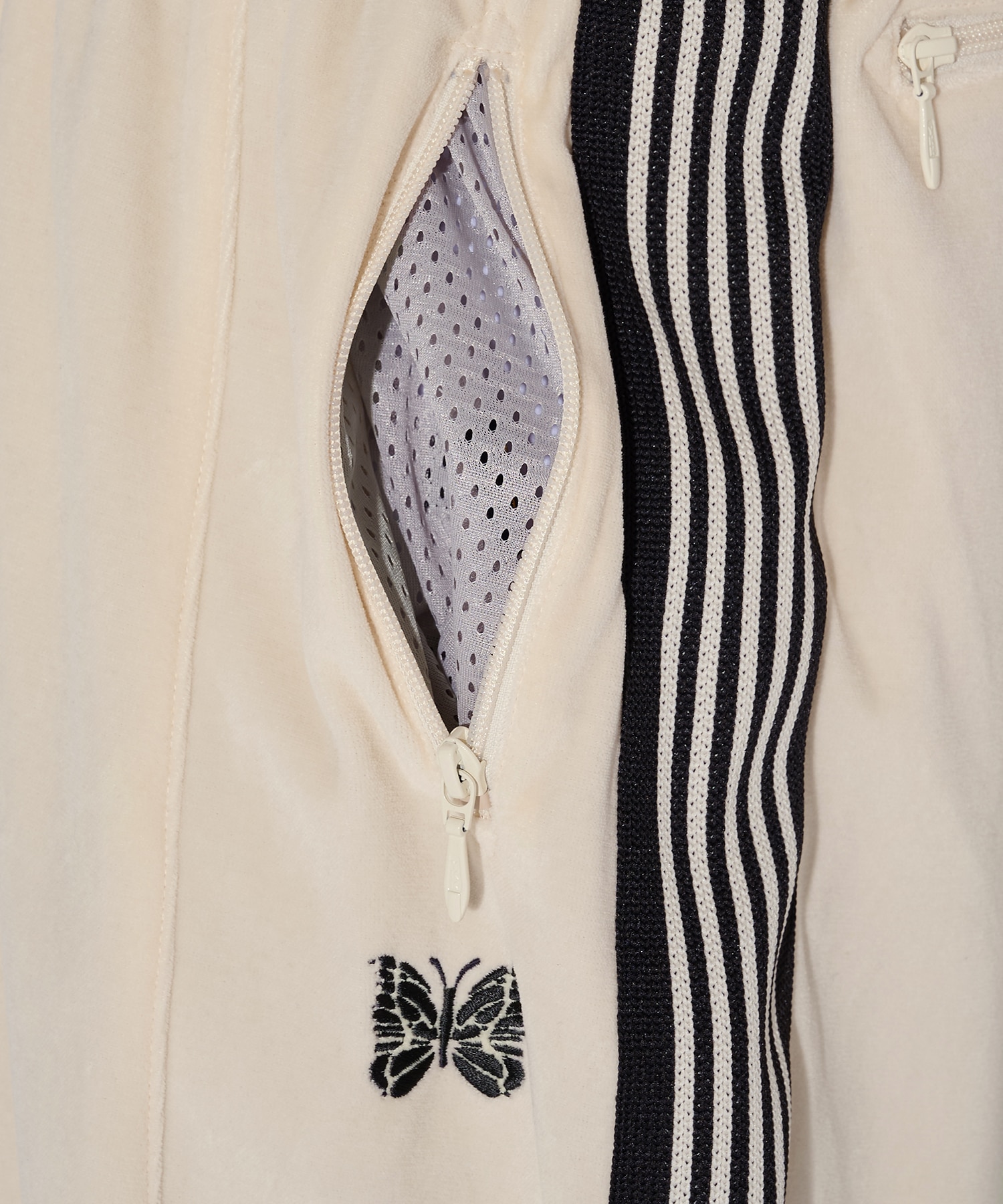 別注 H.D. Track Pant- C/PE Velour NEEDLES