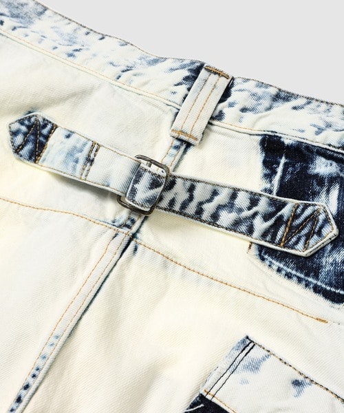 DOCKING BLEACH DENIM PANTS JUNYA WATANABE MAN