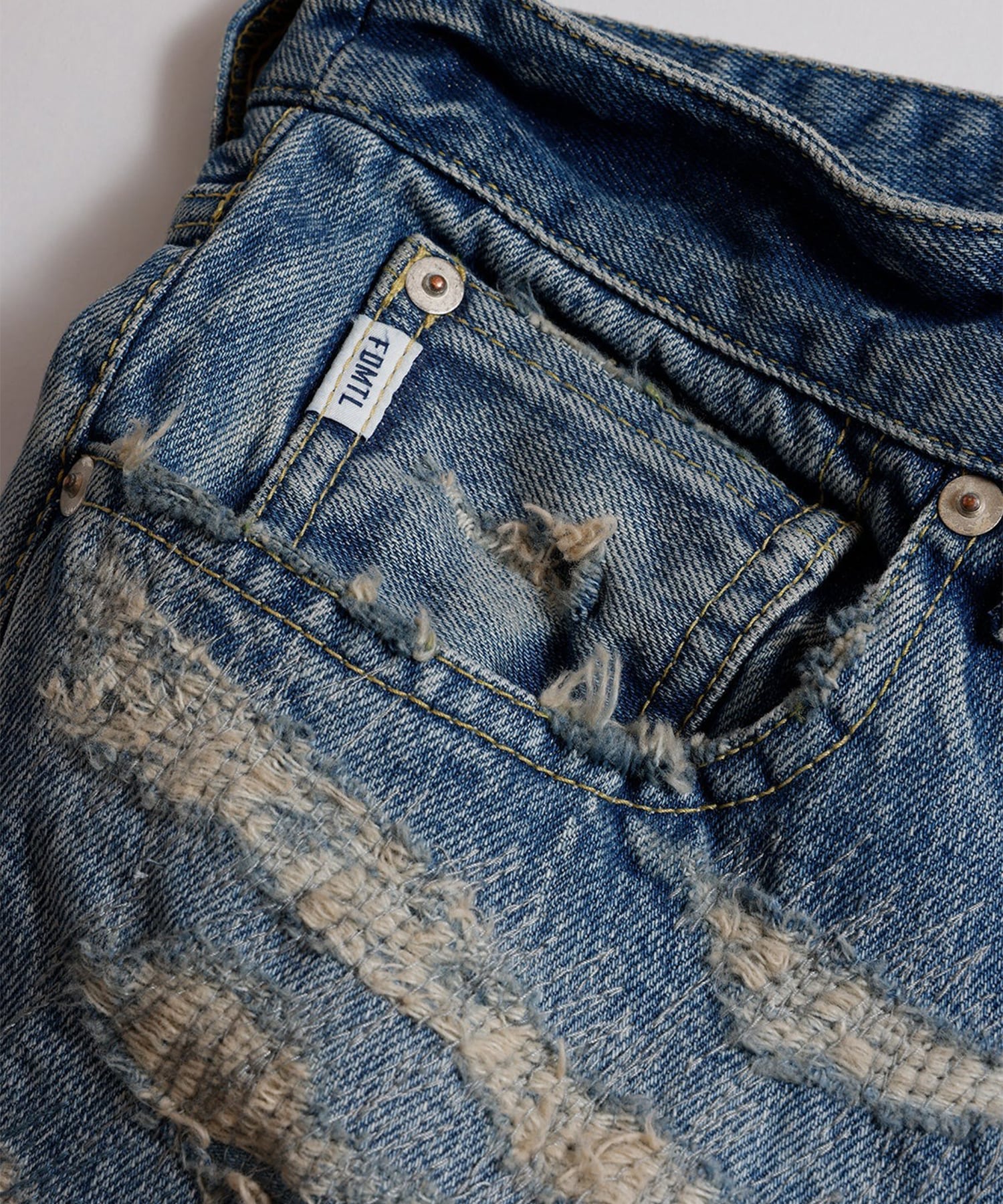 WIDE FIT DENIM CS136 FDMTL