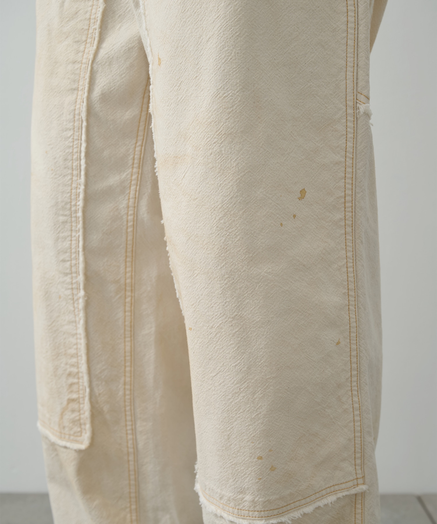 AGINGA DUCK DOUBLE KNEE PANTS FACCIES